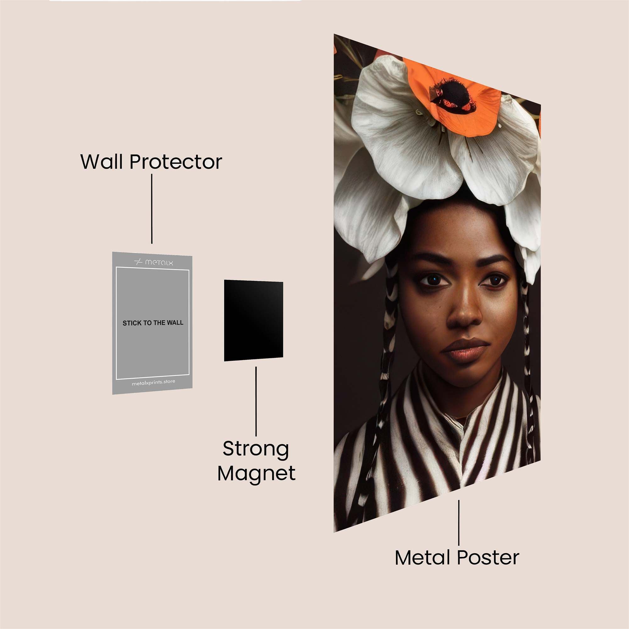 Starry Serenity Safe Wall Magnetic / M