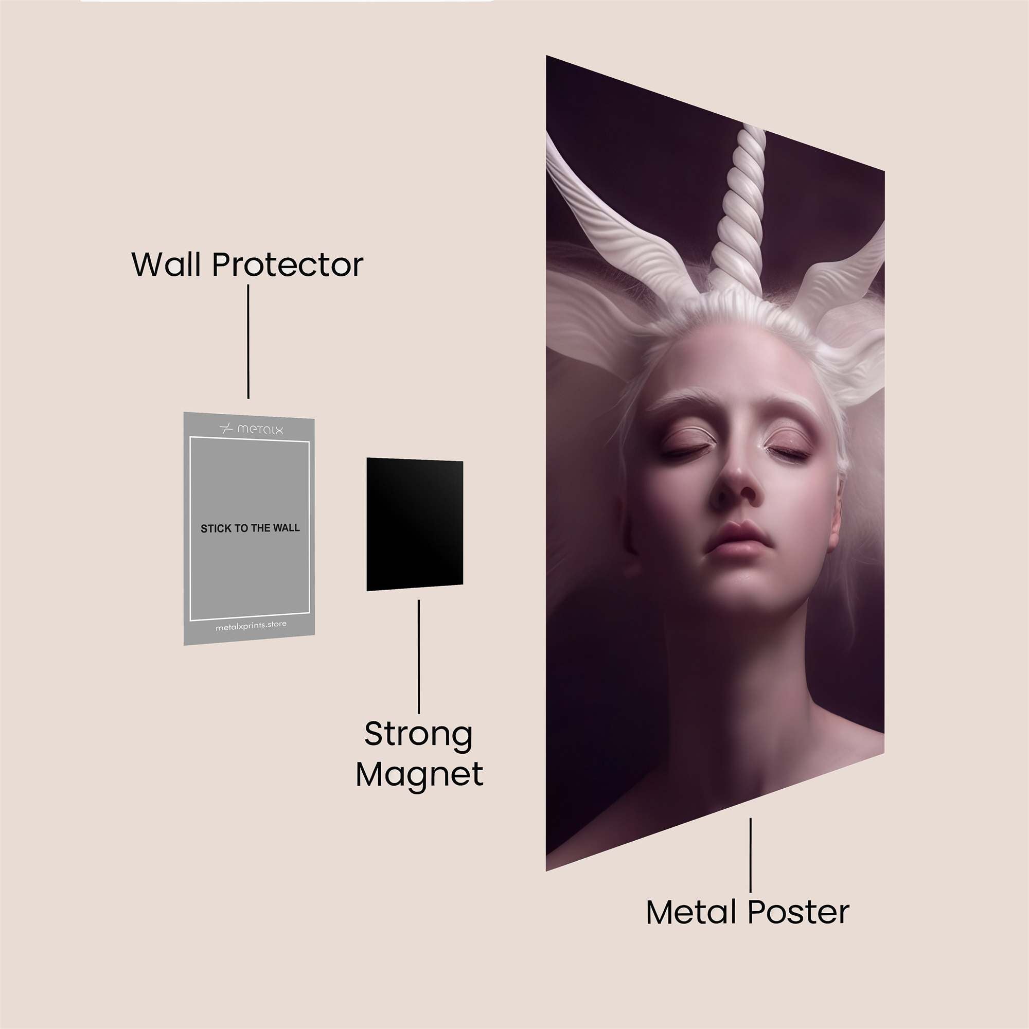 Beachside Bliss Safe Wall Magnetic / M