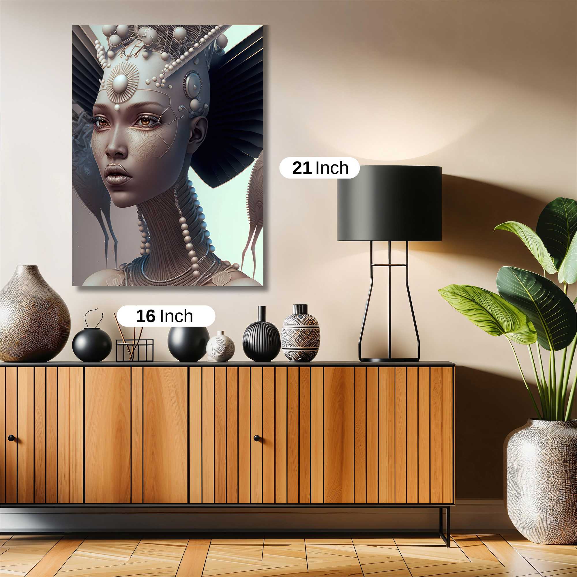 Statue Serenity Safe Wall Magnetic / M