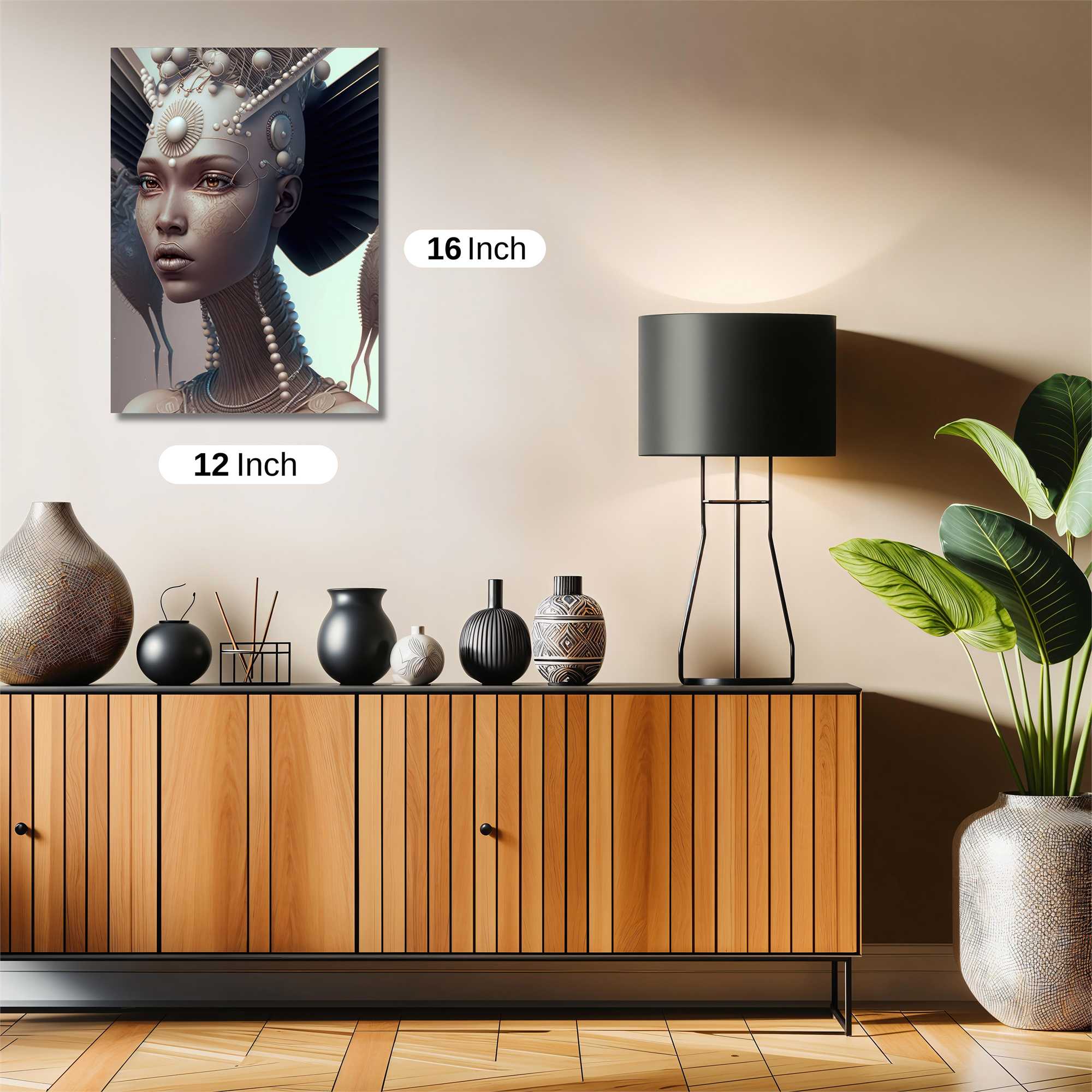 Statue Serenity Safe Wall Magnetic / M