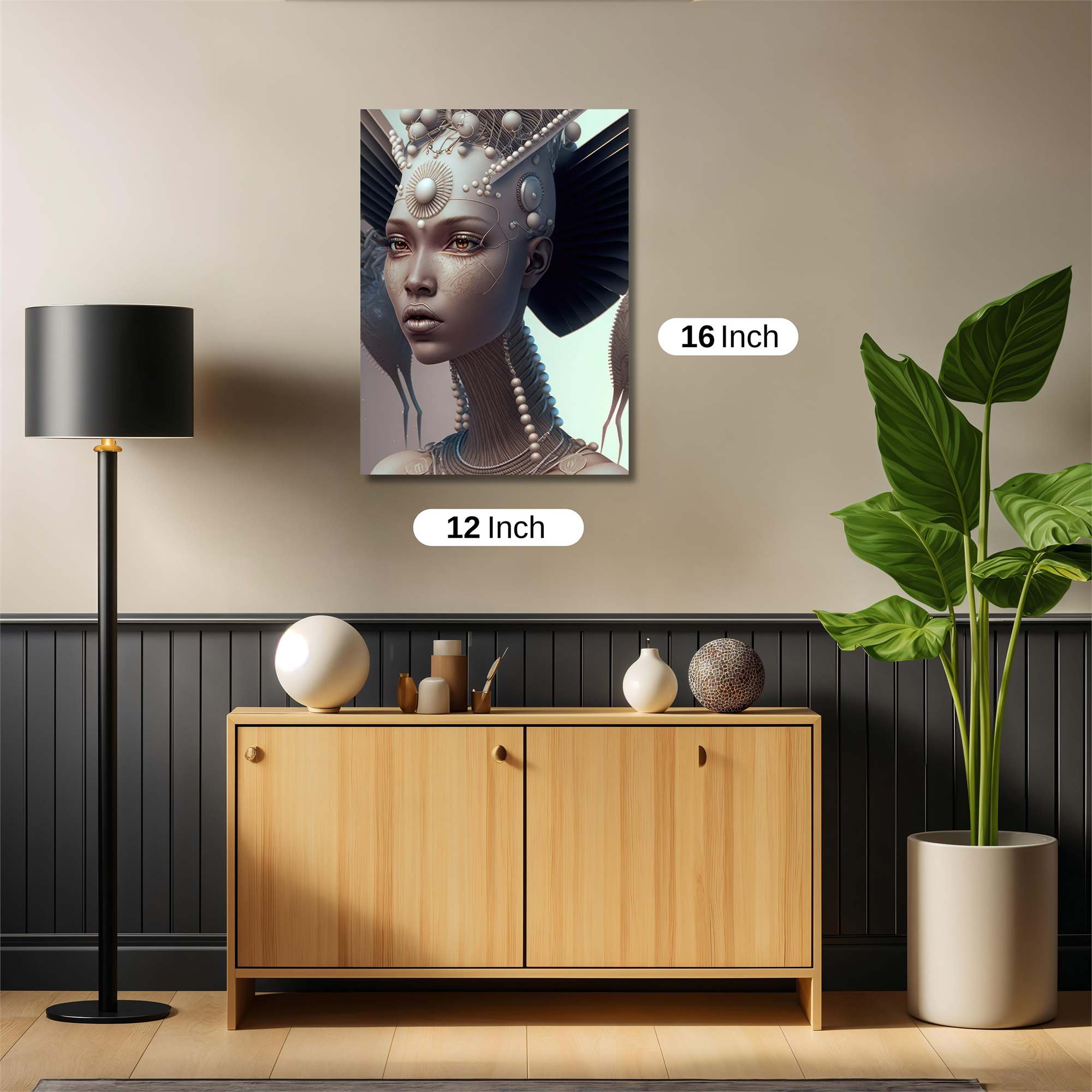 Statue Serenity Safe Wall Magnetic / M