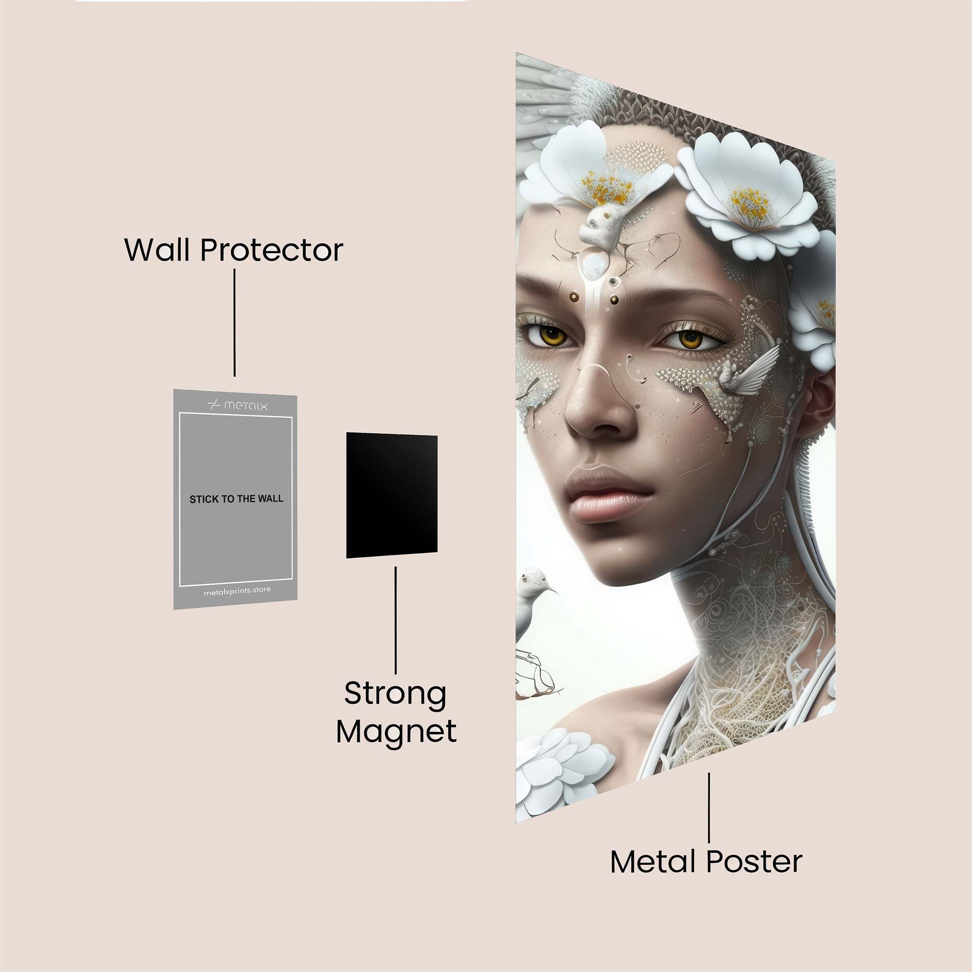 Sunset Serenity Safe Wall Magnetic / M