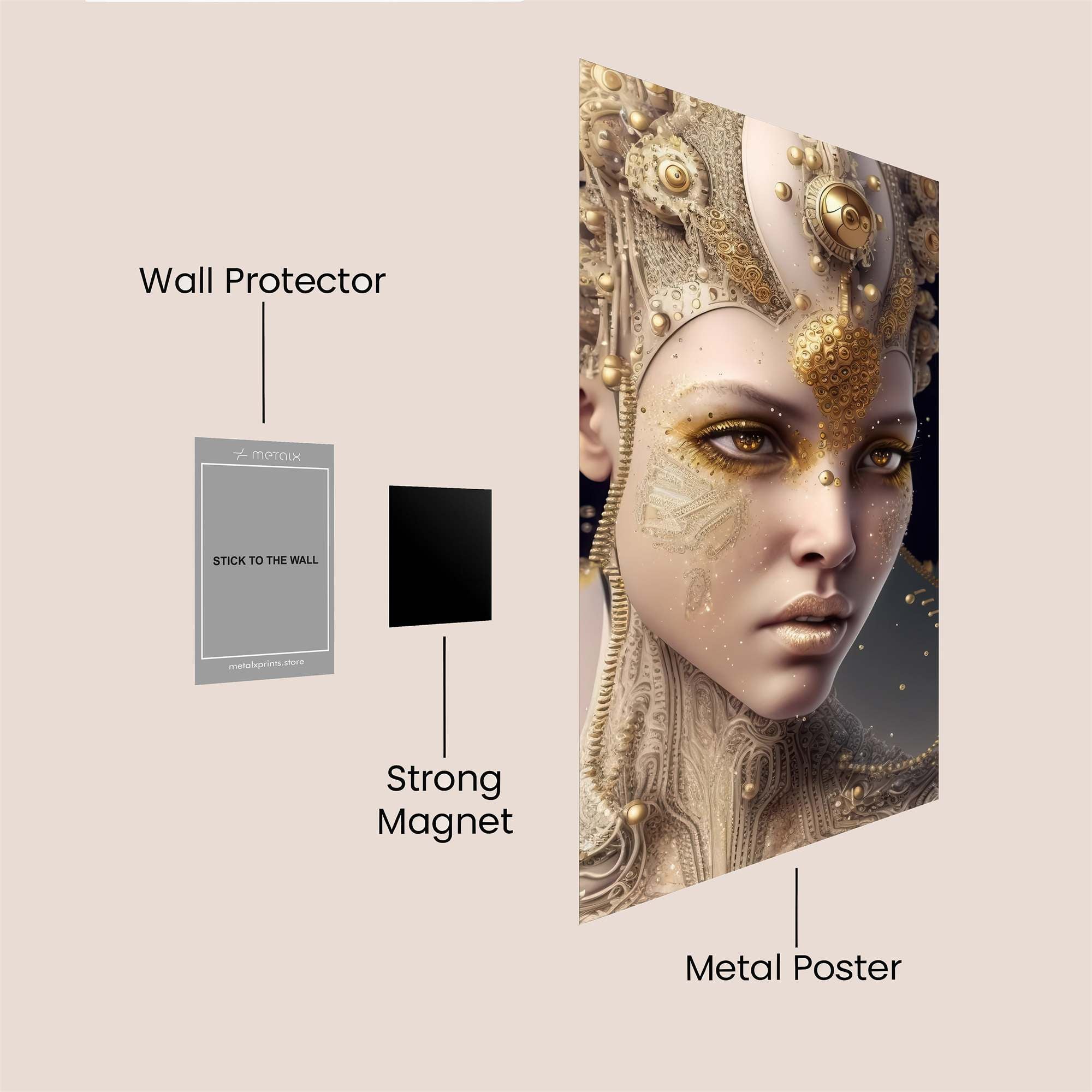 Miyazaki Dreamscape Safe Wall Magnetic / M