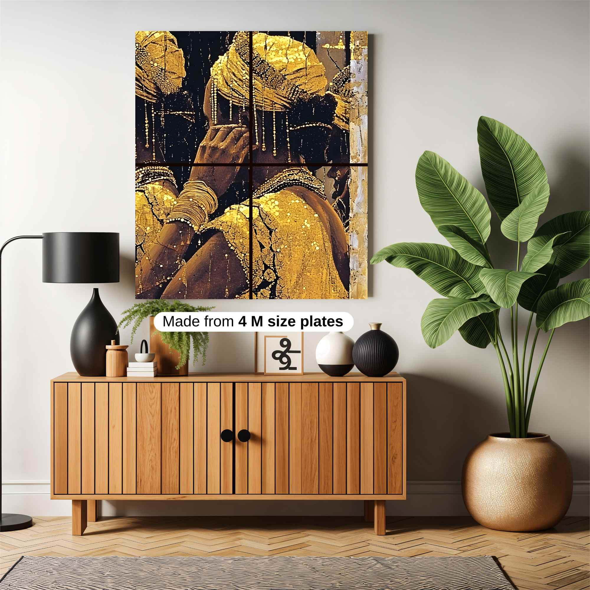 Golden Reflection Safe Wall Magnetic / M