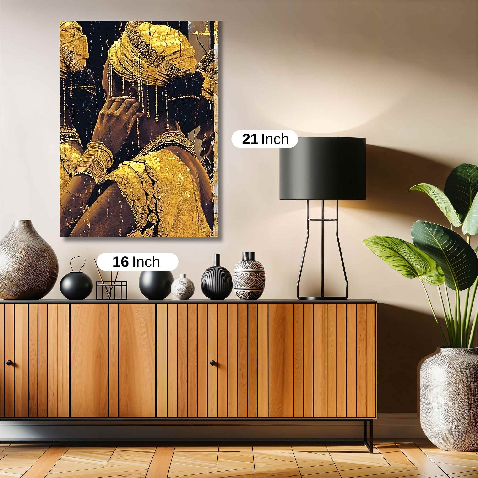 Golden Reflection Safe Wall Magnetic / M