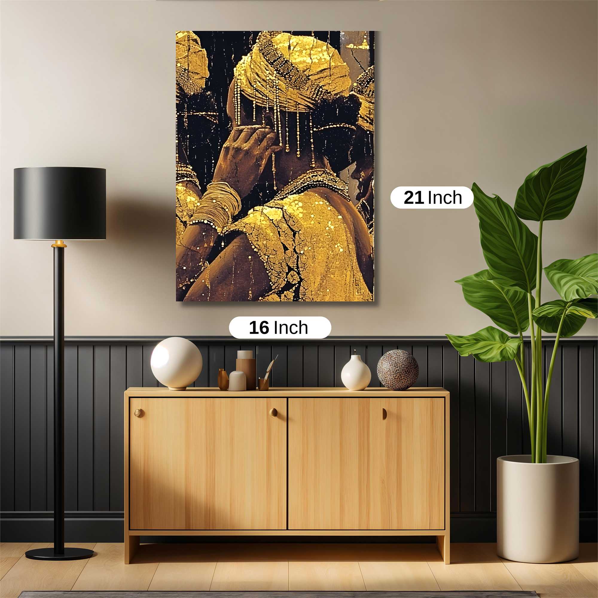 Golden Reflection Safe Wall Magnetic / M