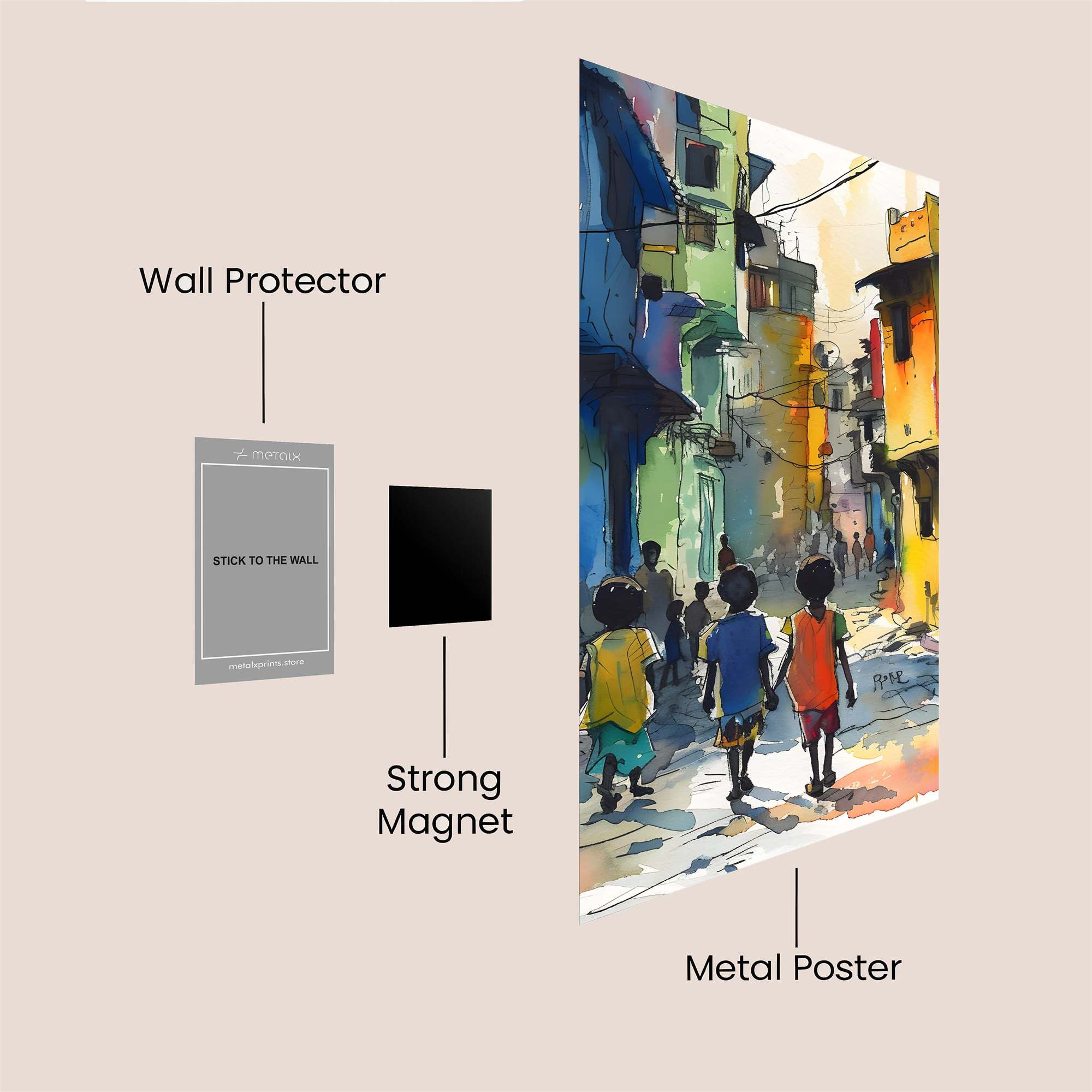AlleyJoy Safe Wall Magnetic / M