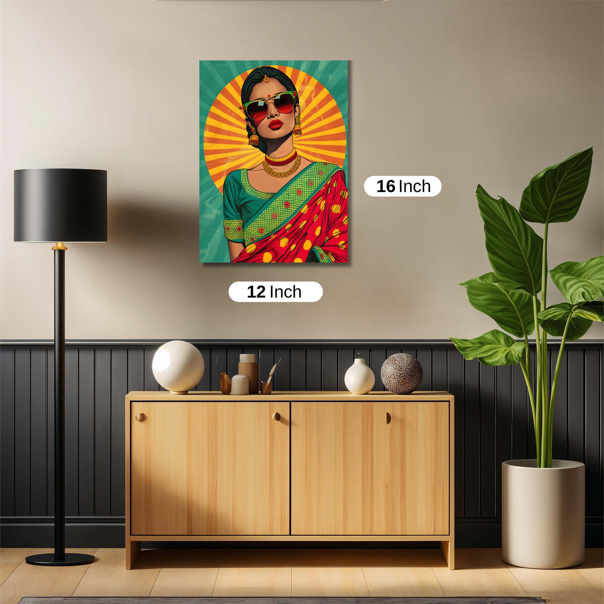 Sari Splendor Safe Wall Magnetic / M