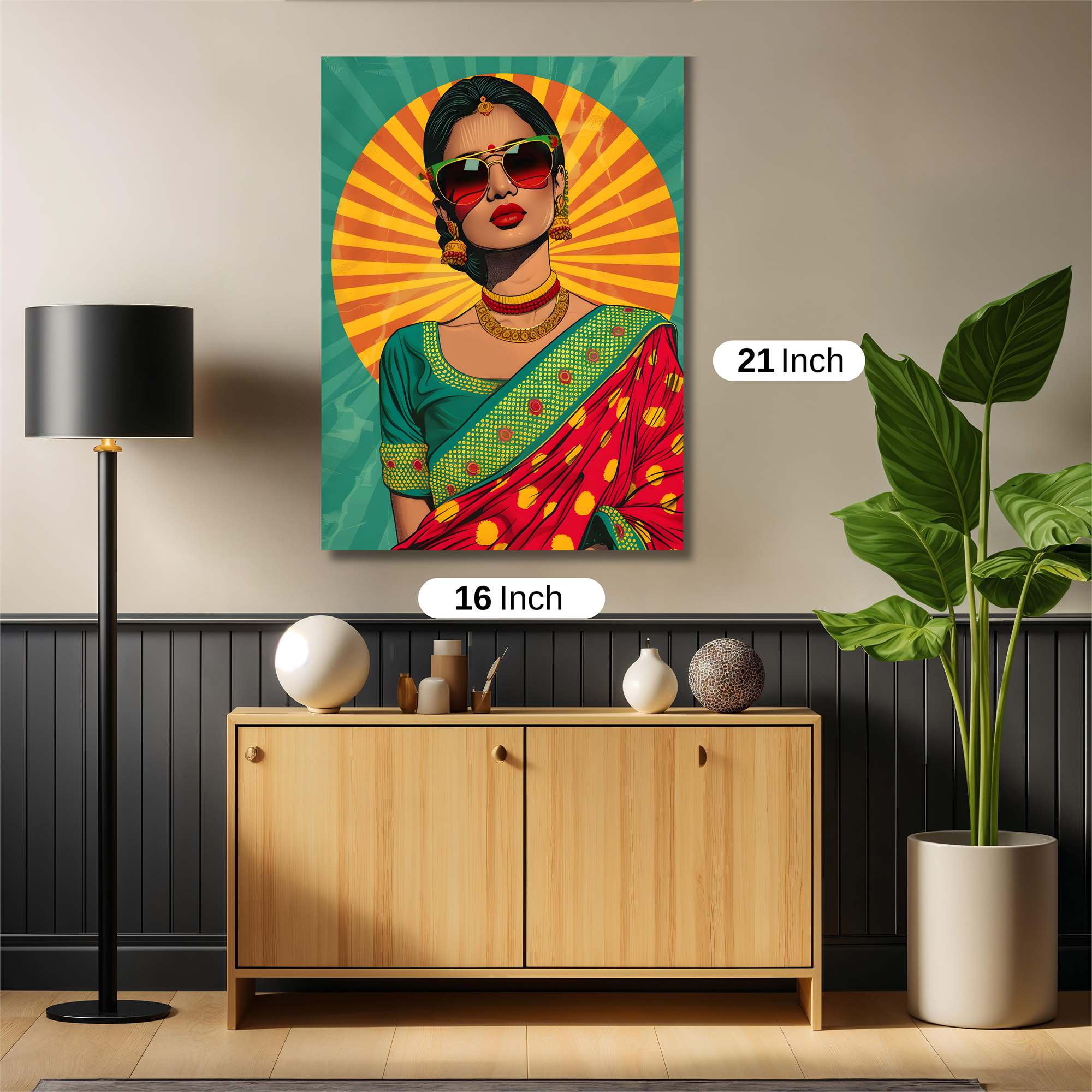 Sari Splendor Safe Wall Magnetic / M