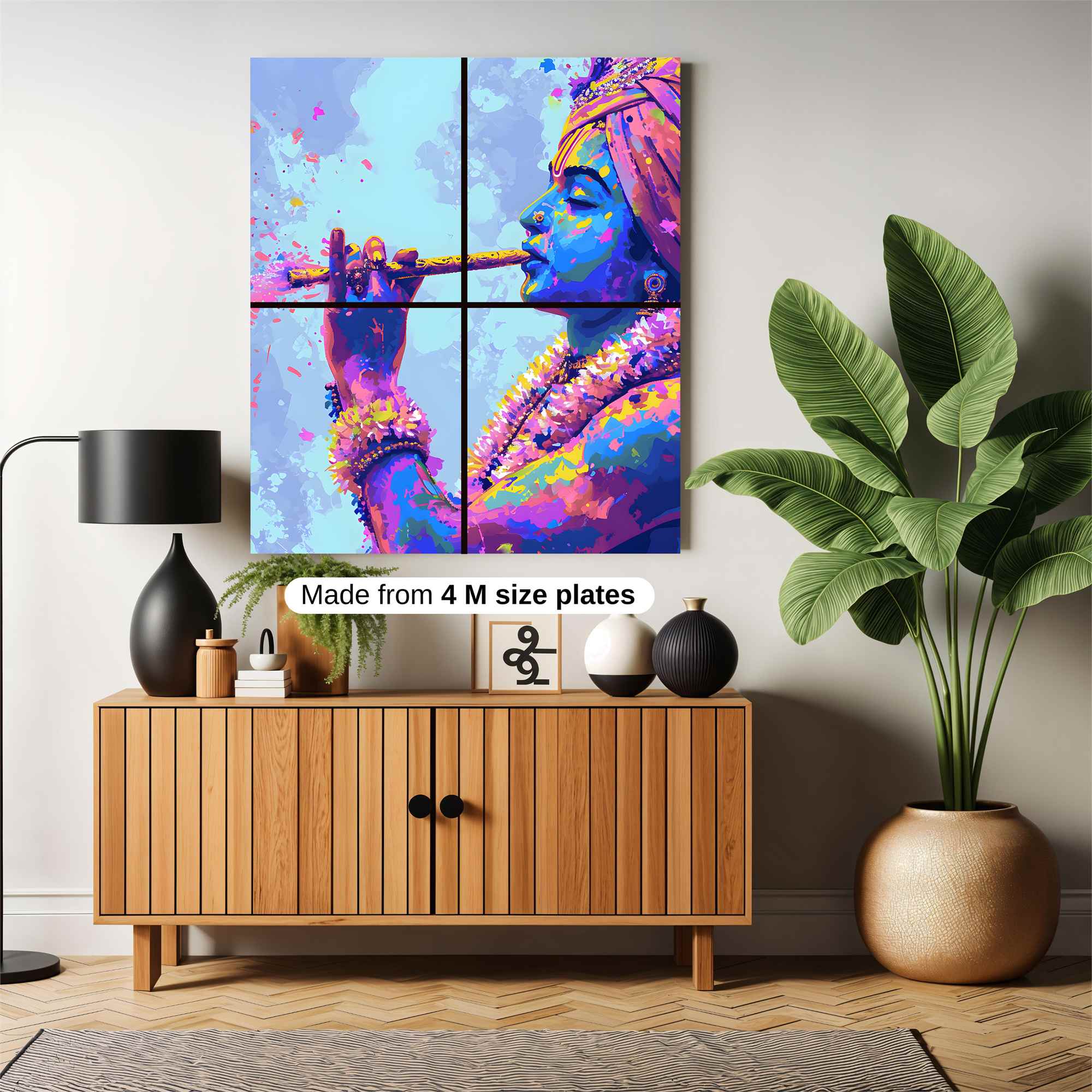 Krishna Vibrant Safe Wall Magnetic / M