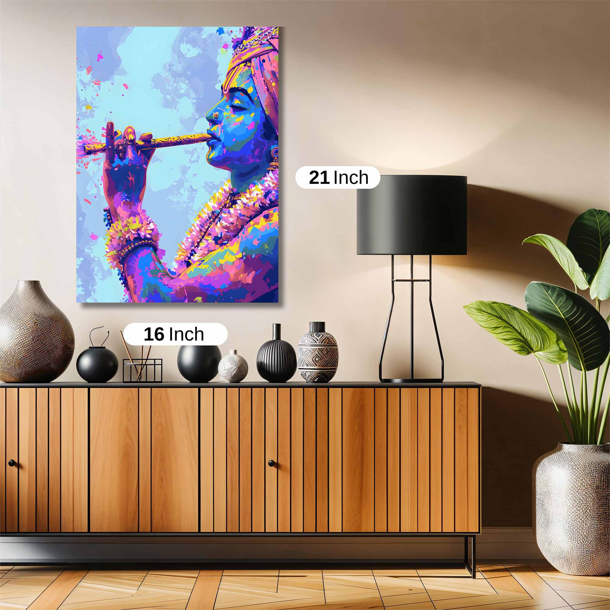 Krishna Vibrant Safe Wall Magnetic / M