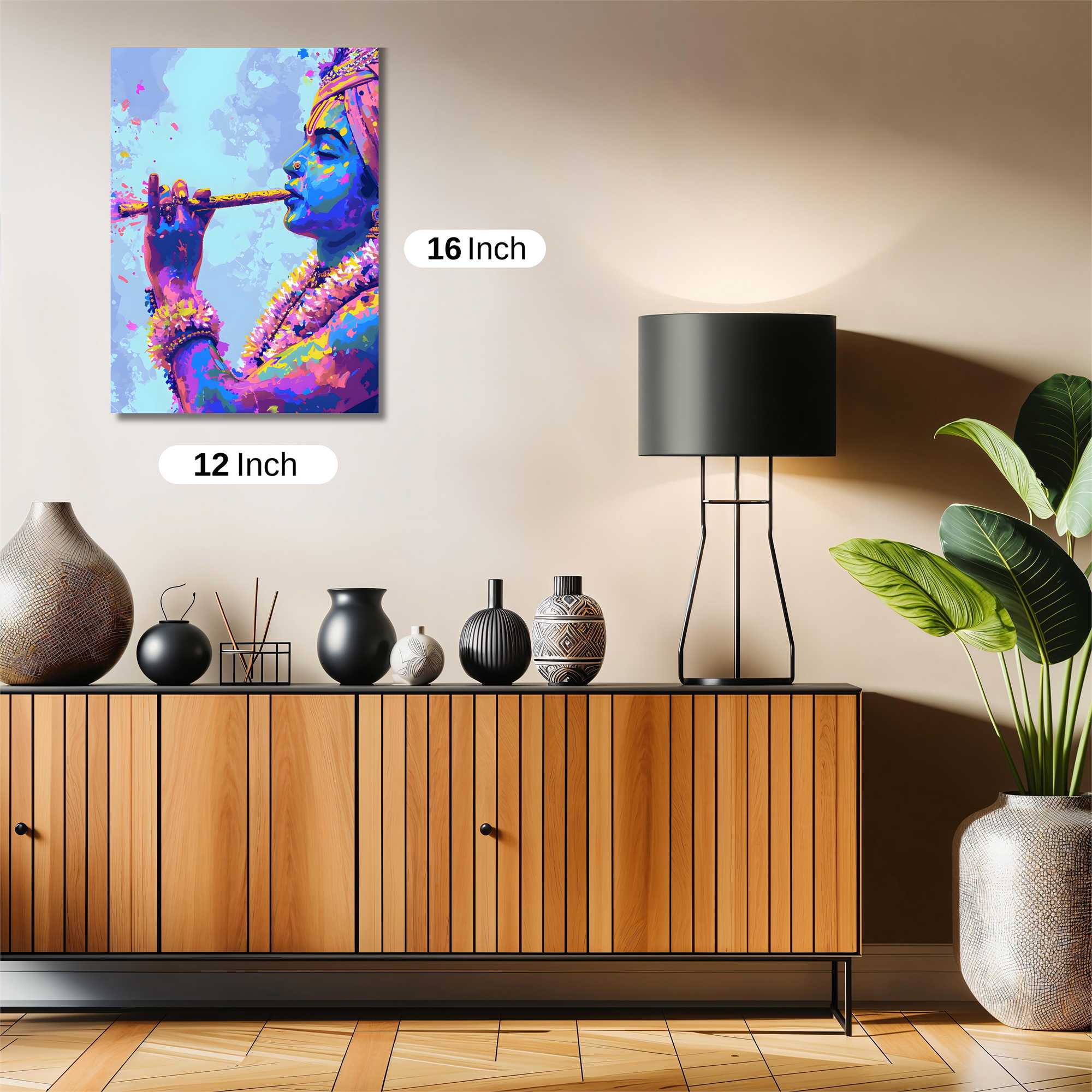 Krishna Vibrant Safe Wall Magnetic / M