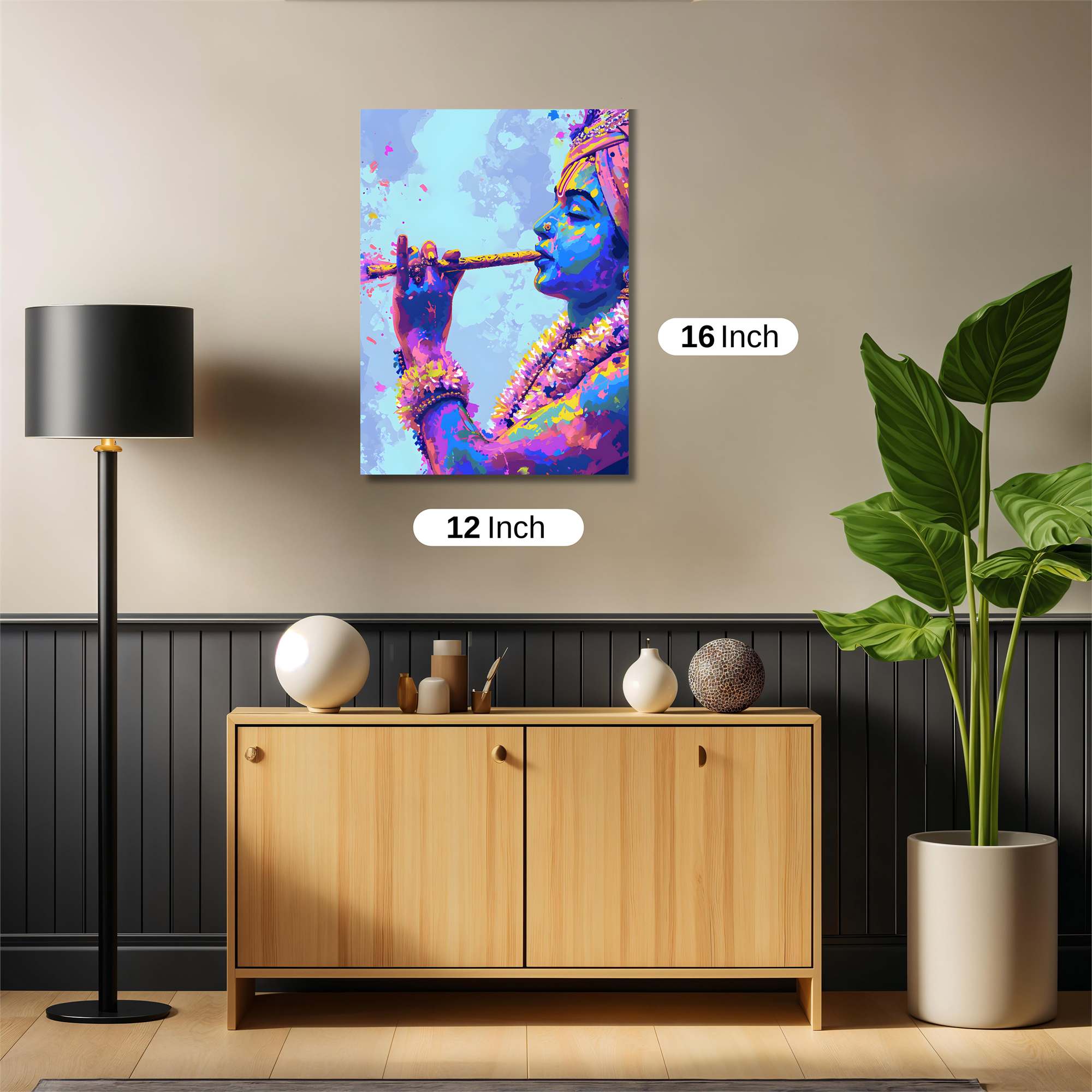 Krishna Vibrant Safe Wall Magnetic / M