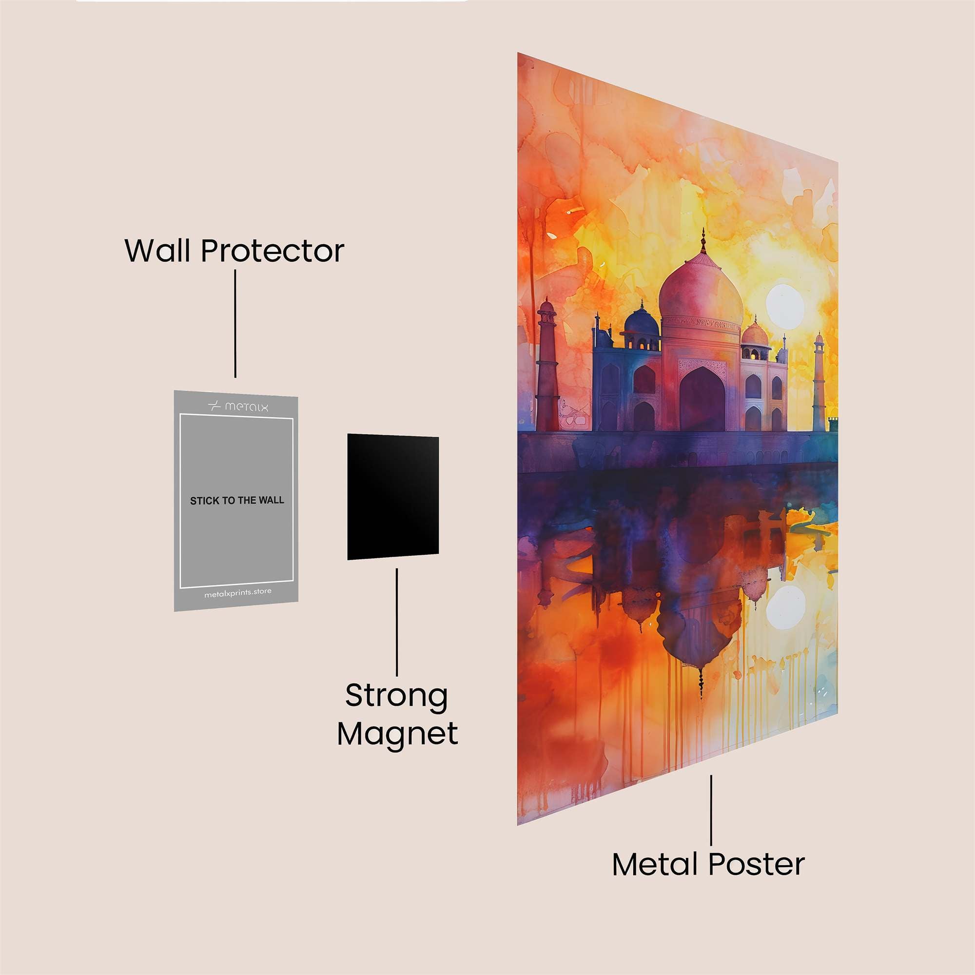 Taj Radiance Safe Wall Magnetic / M