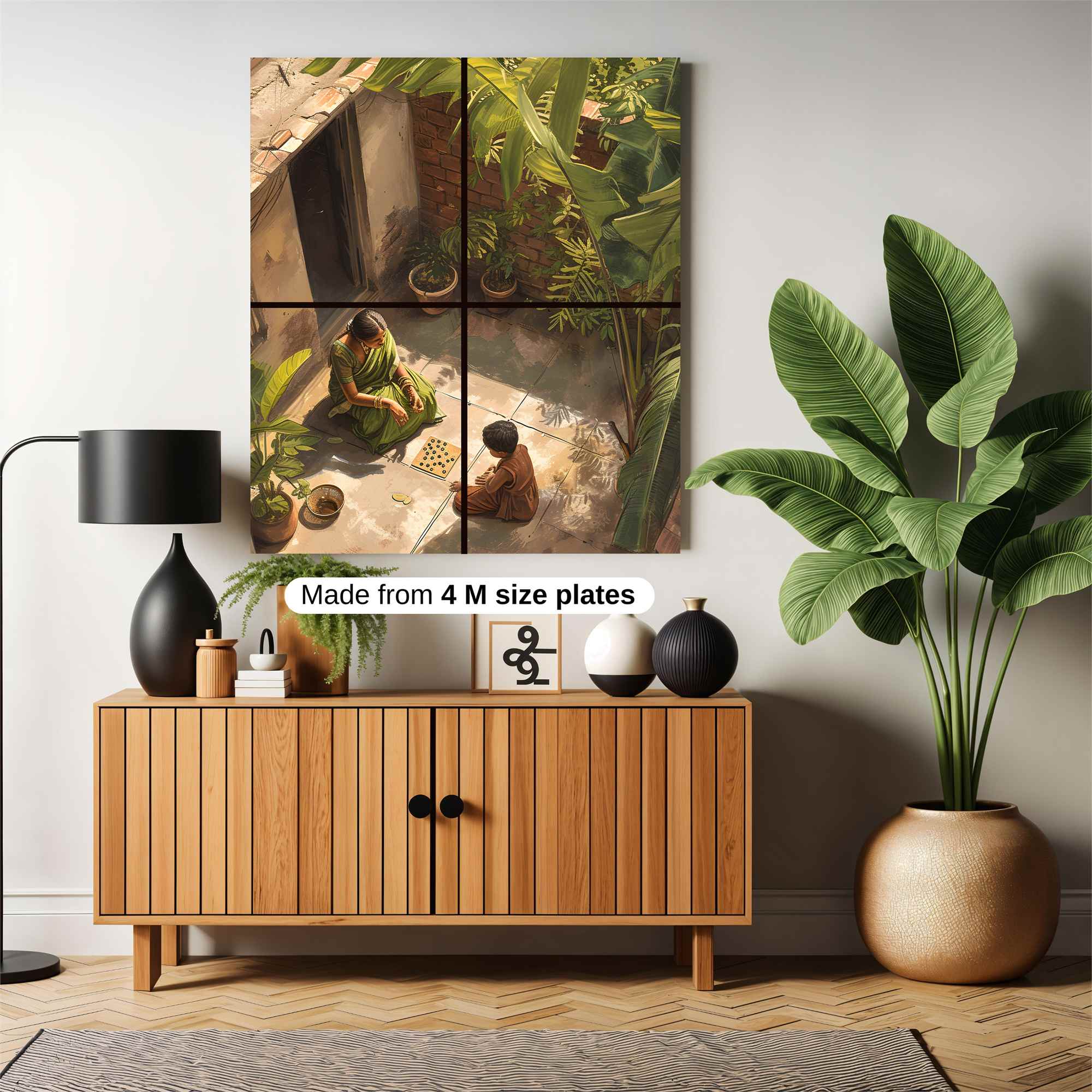 Courtyard Calm Safe Wall Magnetic / M