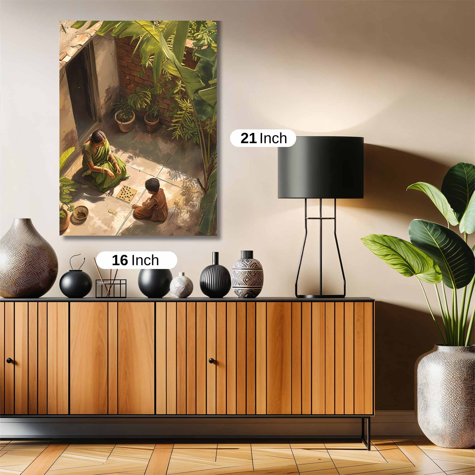 Courtyard Calm Safe Wall Magnetic / M