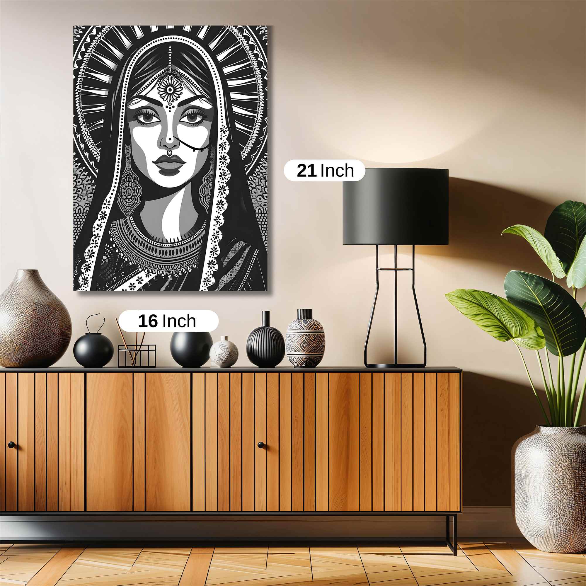 Goddess Serene Safe Wall Magnetic / M