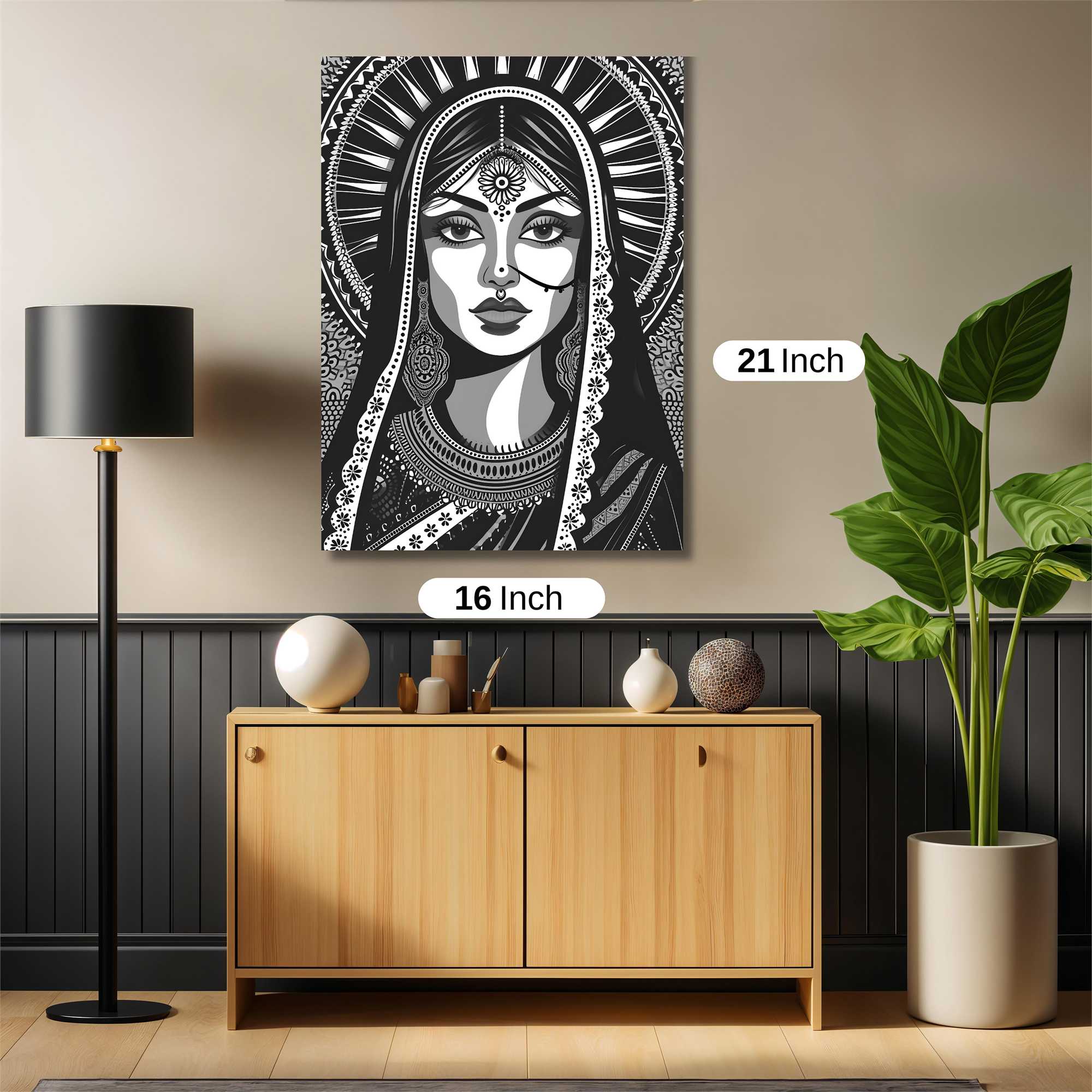 Goddess Serene Safe Wall Magnetic / M