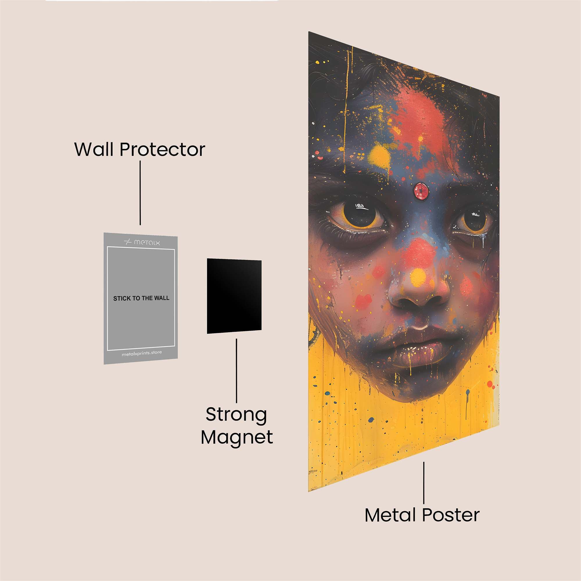Festive Chaos Safe Wall Magnetic / M