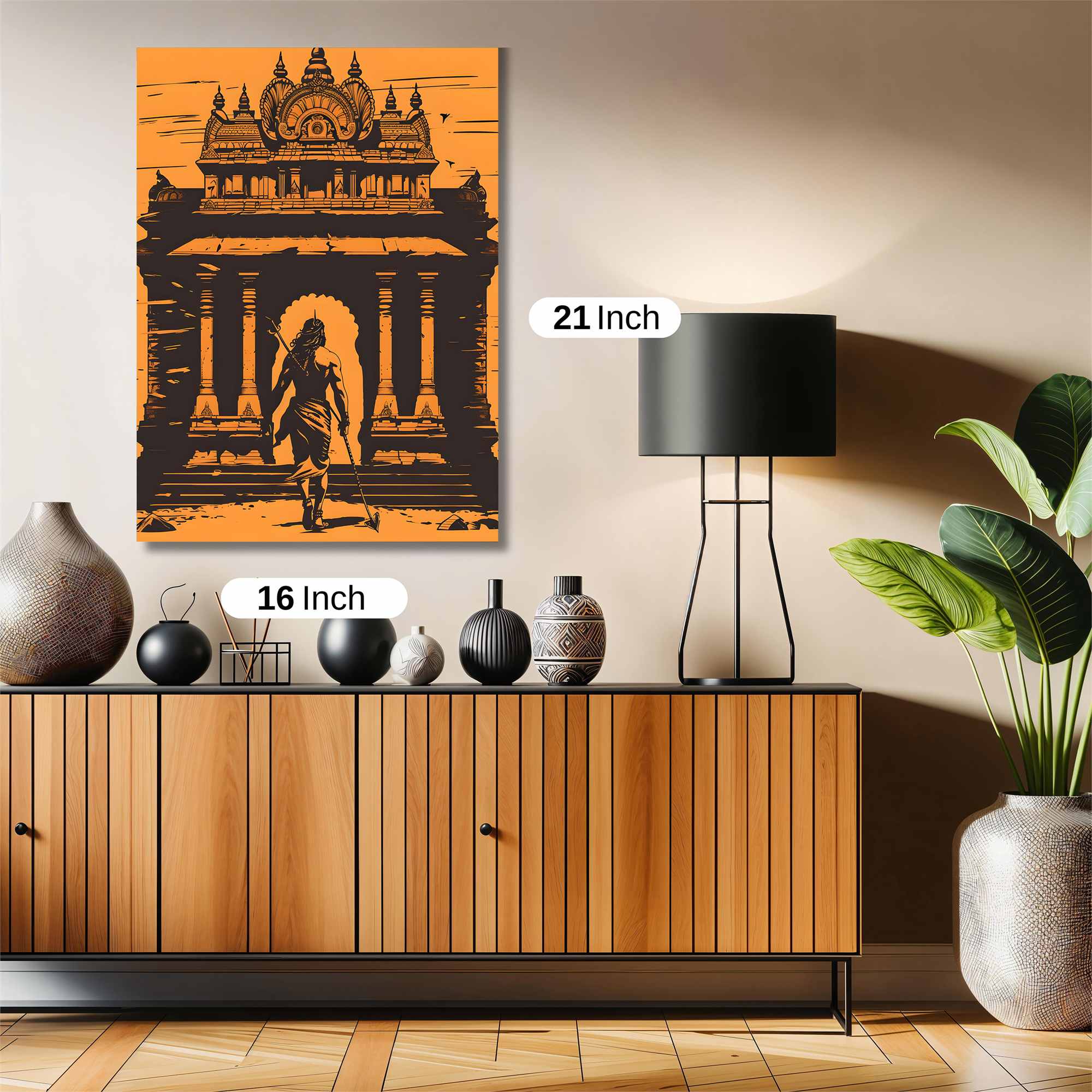 Ramayana Reverence Safe Wall Magnetic / M