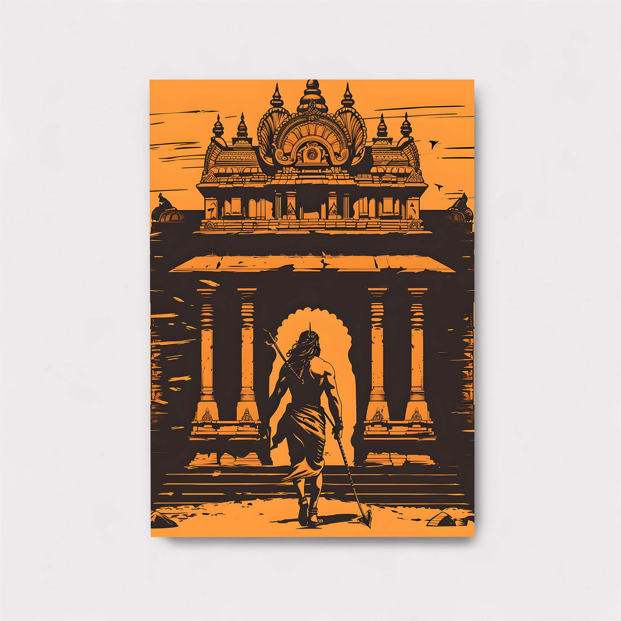 Ramayana Reverence Safe Wall Magnetic / M