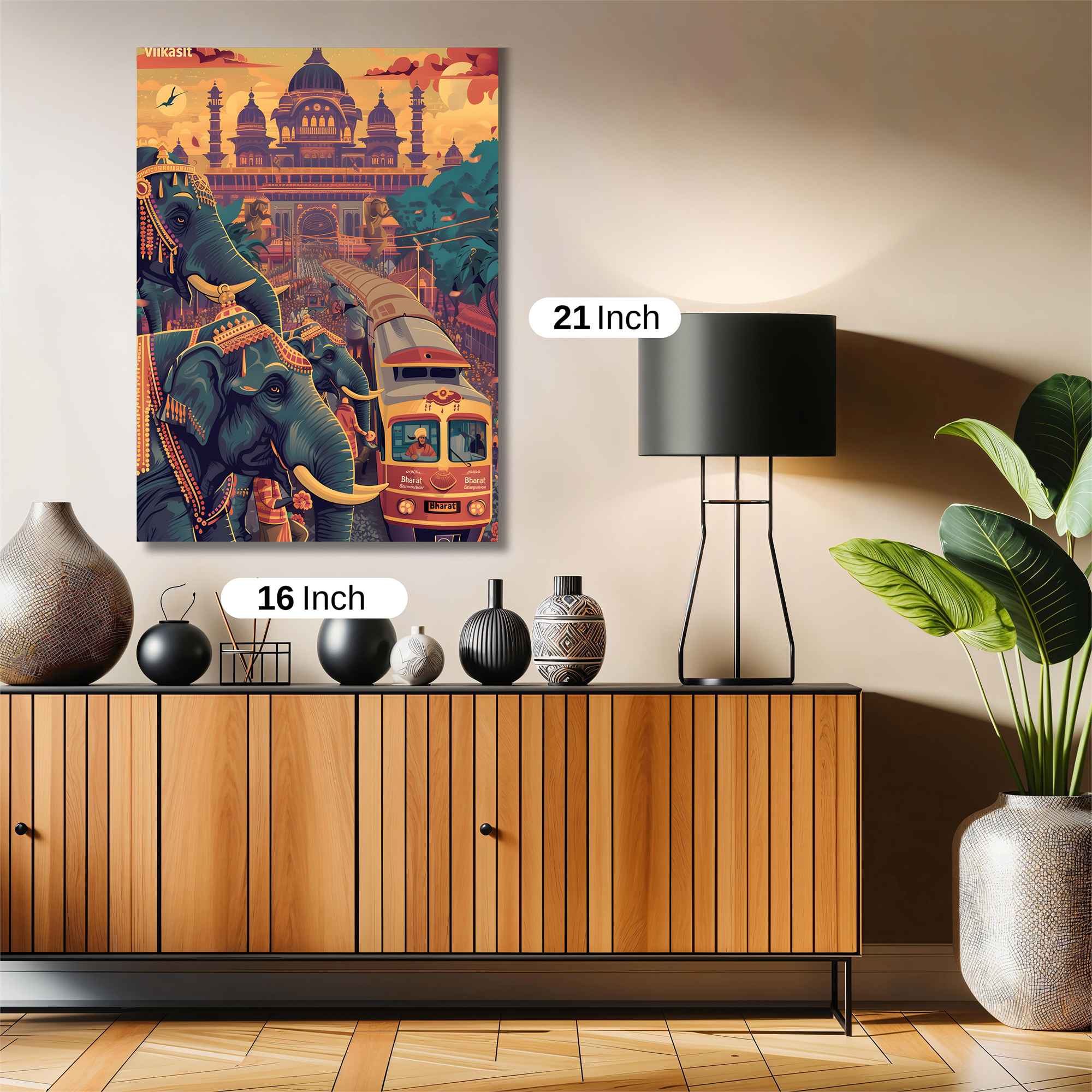 Elephantine Extravaganza Safe Wall Magnetic / M