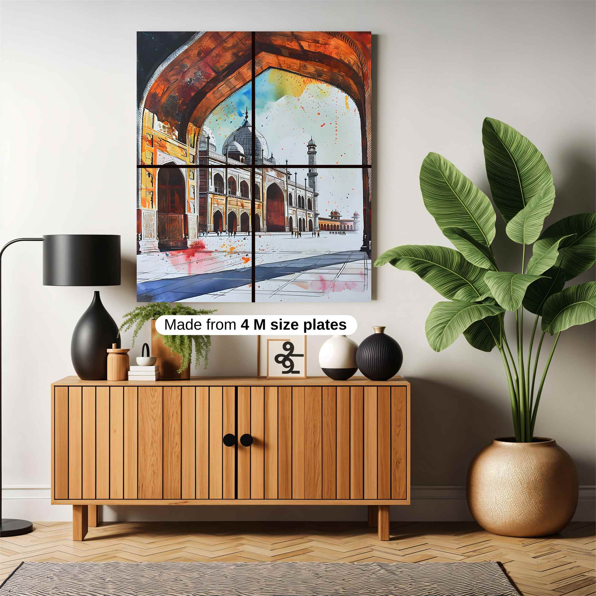 Jama Masjid Vibrant Safe Wall Magnetic / M