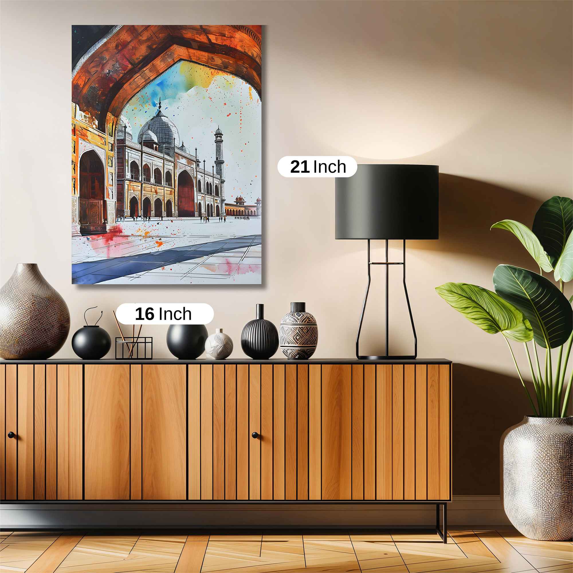 Jama Masjid Vibrant Safe Wall Magnetic / M