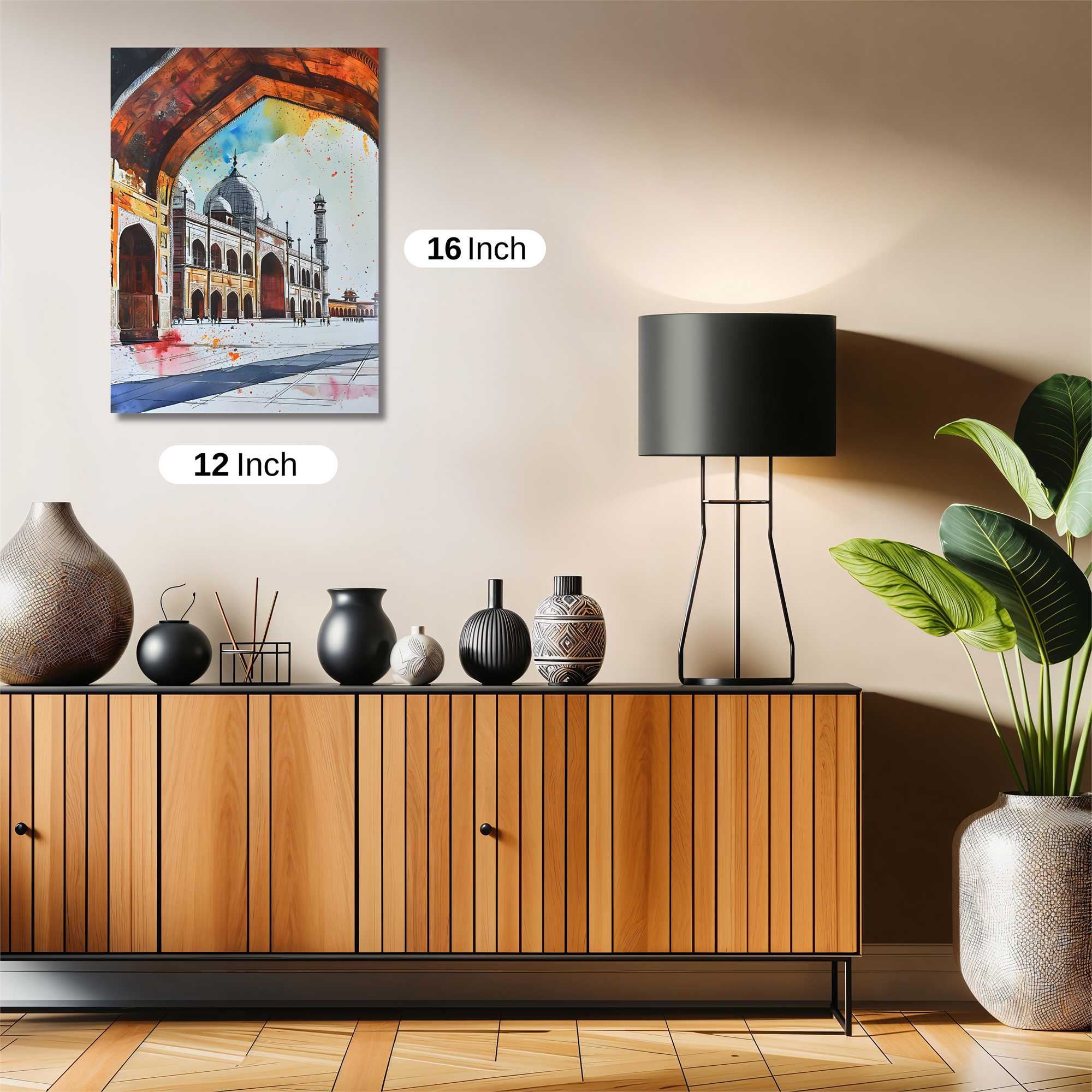 Jama Masjid Vibrant Safe Wall Magnetic / M
