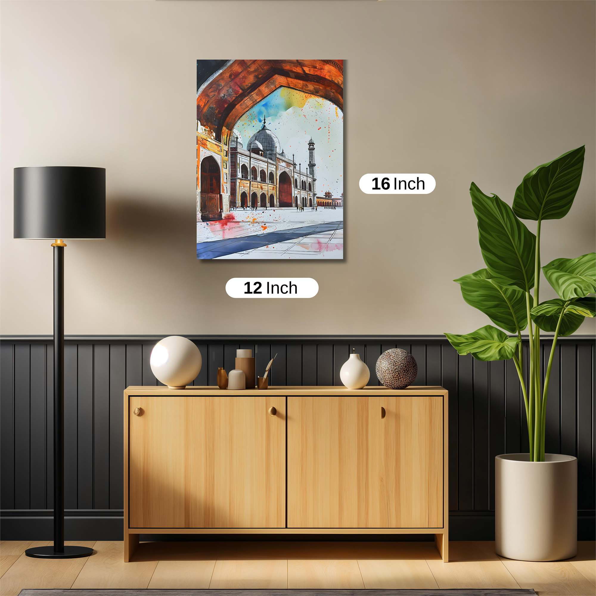 Jama Masjid Vibrant Safe Wall Magnetic / M