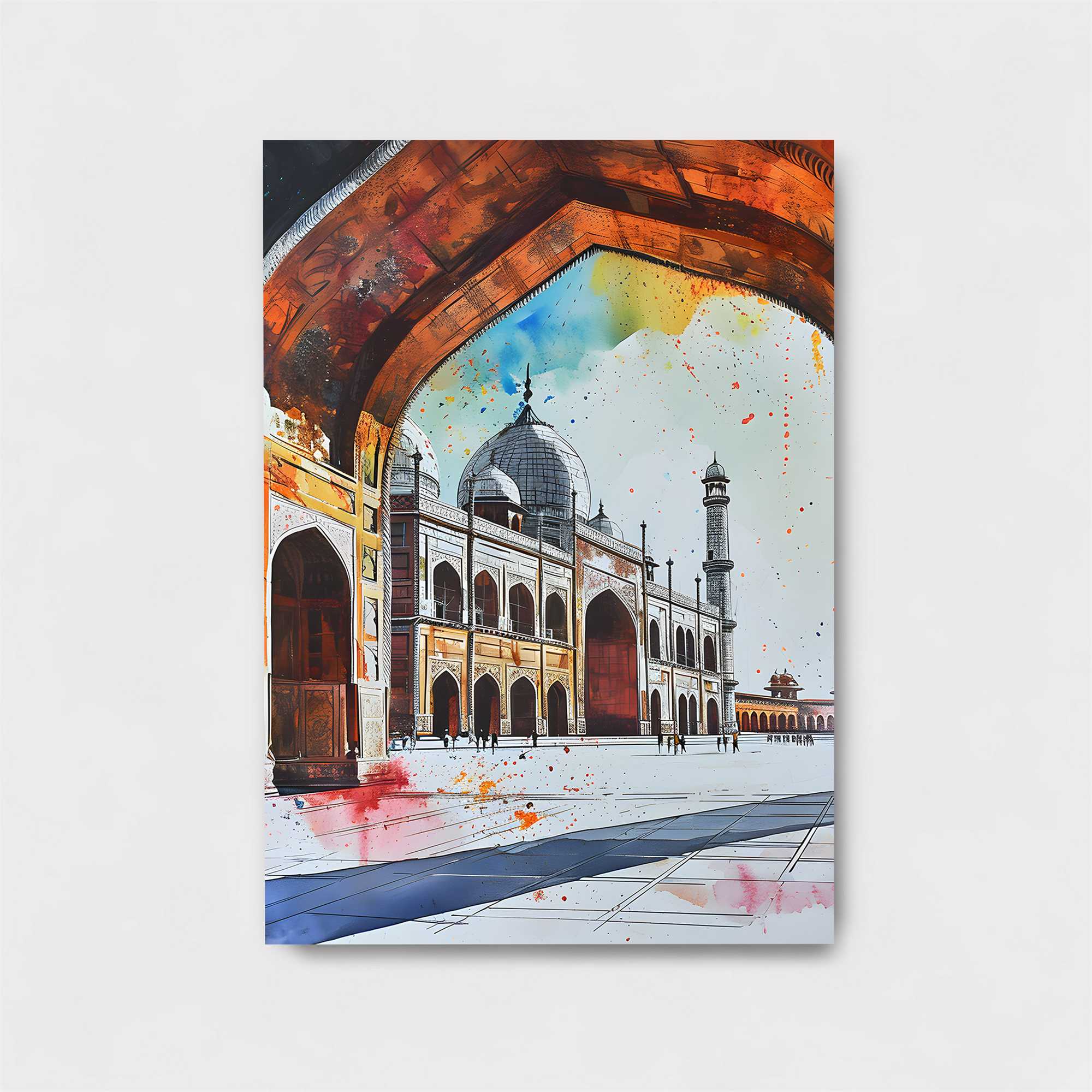 Jama Masjid Vibrant Safe Wall Magnetic / M
