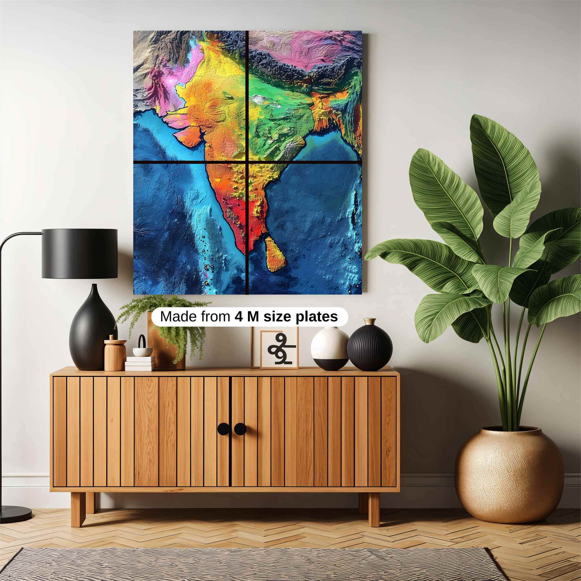 India Vibrant Safe Wall Magnetic / M