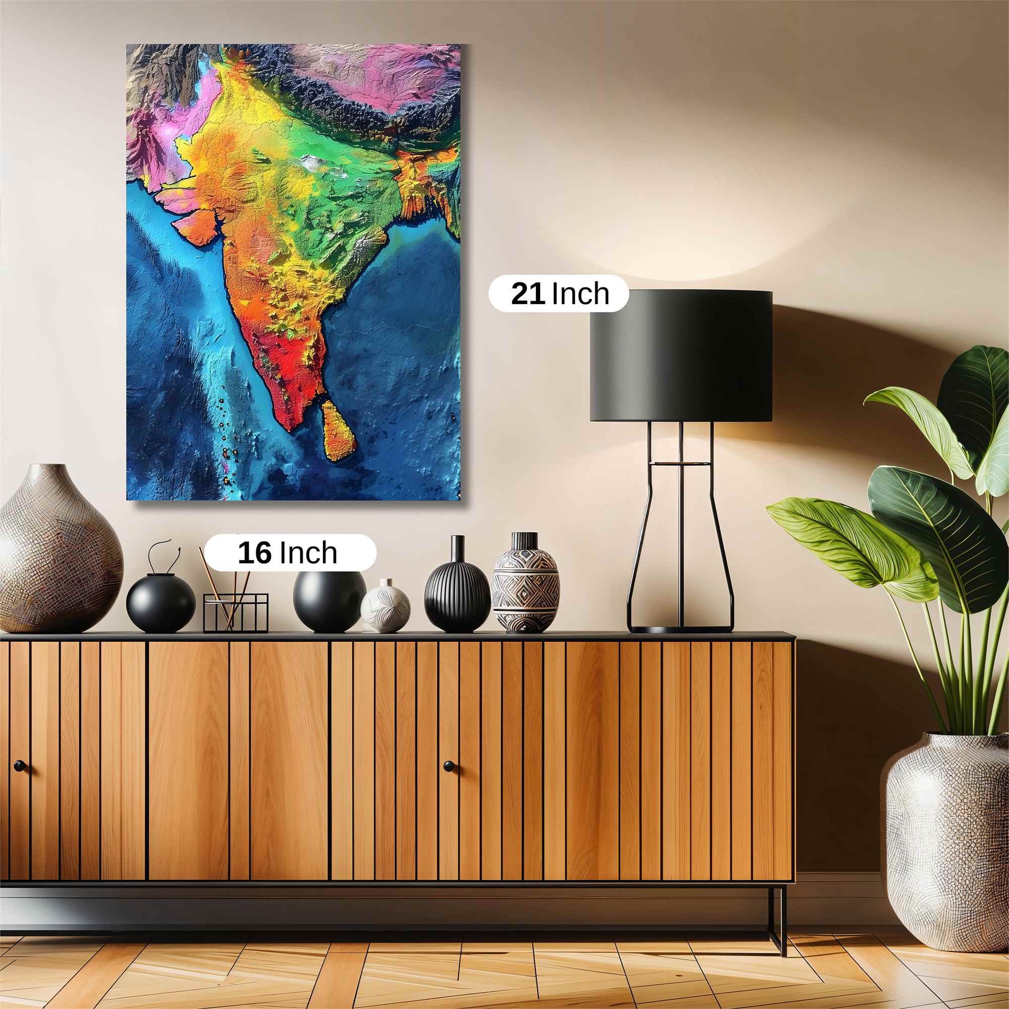 India Vibrant Safe Wall Magnetic / M