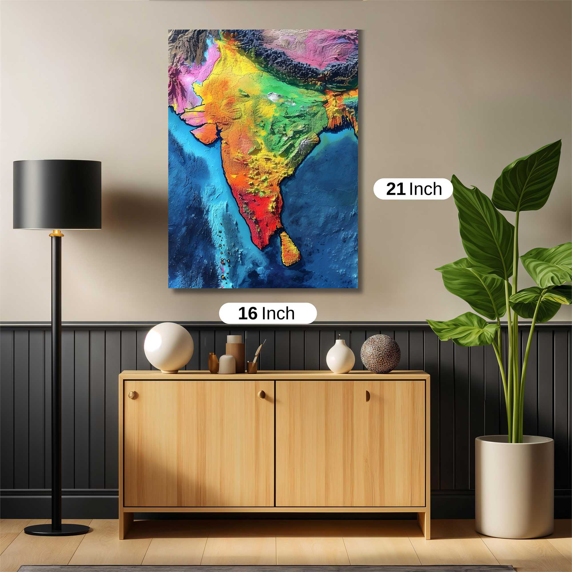 India Vibrant Safe Wall Magnetic / M