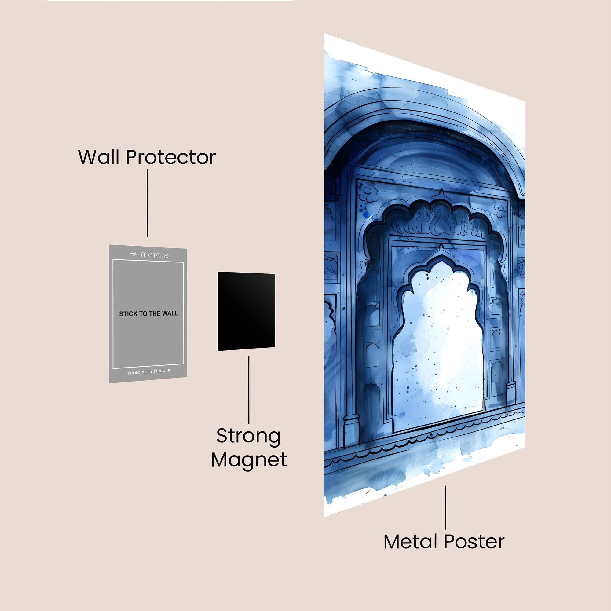 Archway Serenity Safe Wall Magnetic / M