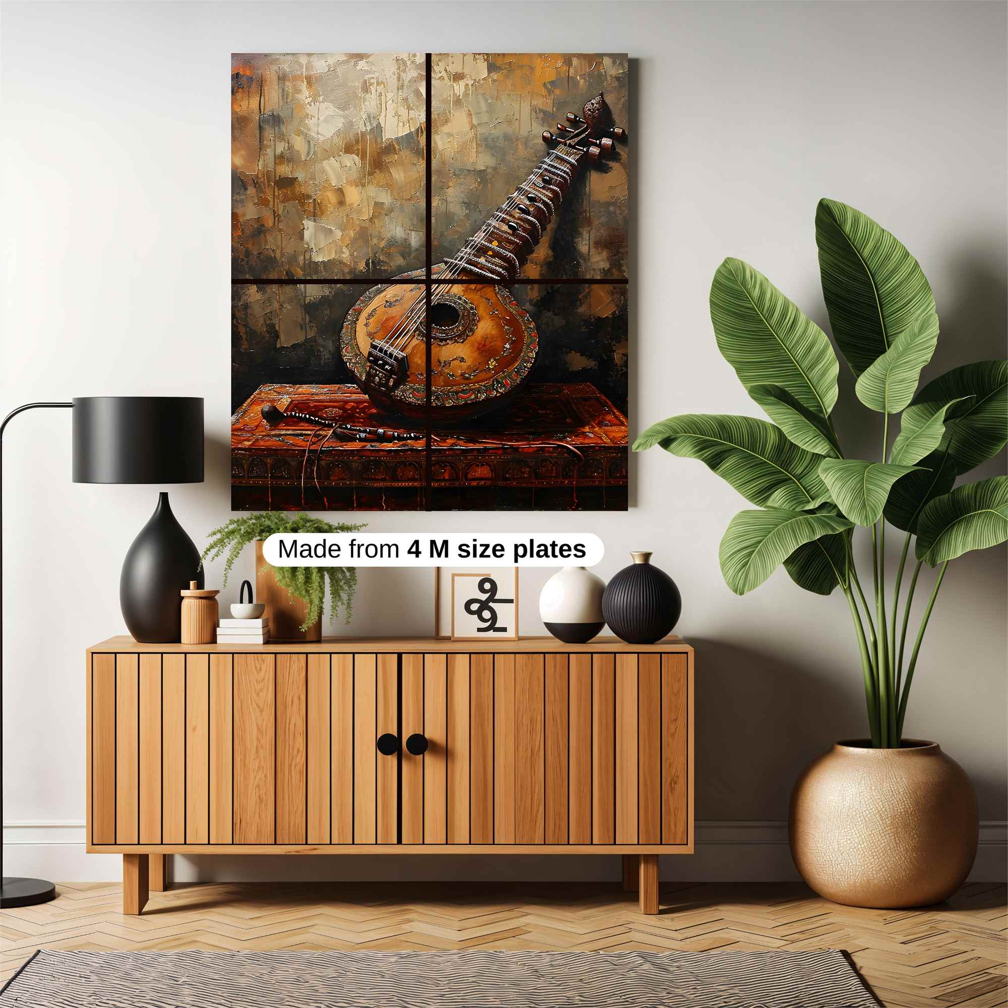 Sitar Serenity Safe Wall Magnetic / M