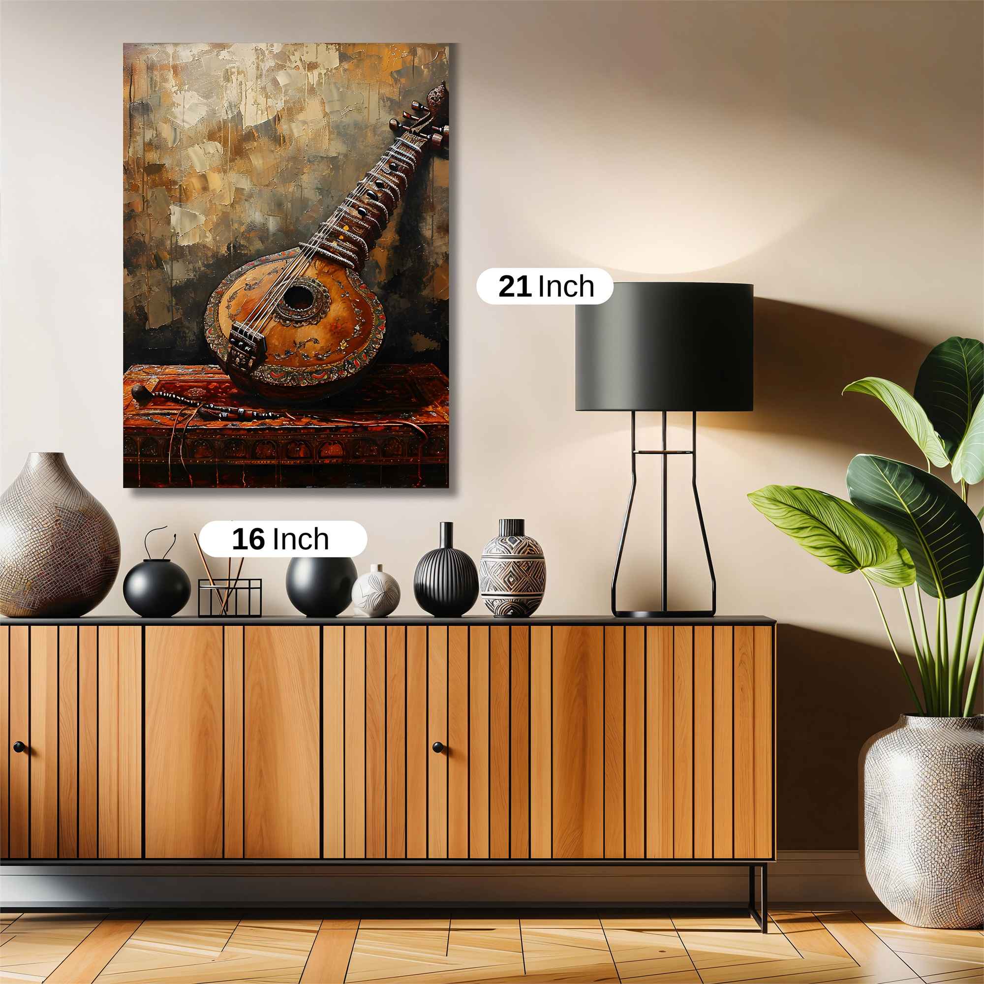 Sitar Serenity Safe Wall Magnetic / M