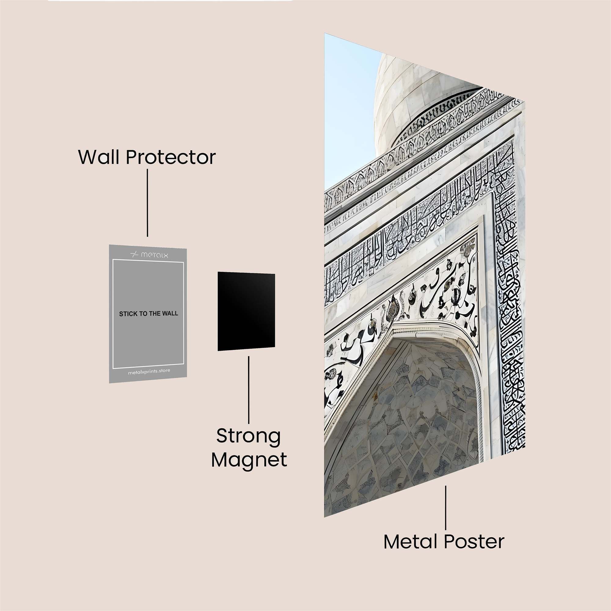 TajMajesty Safe Wall Magnetic / M