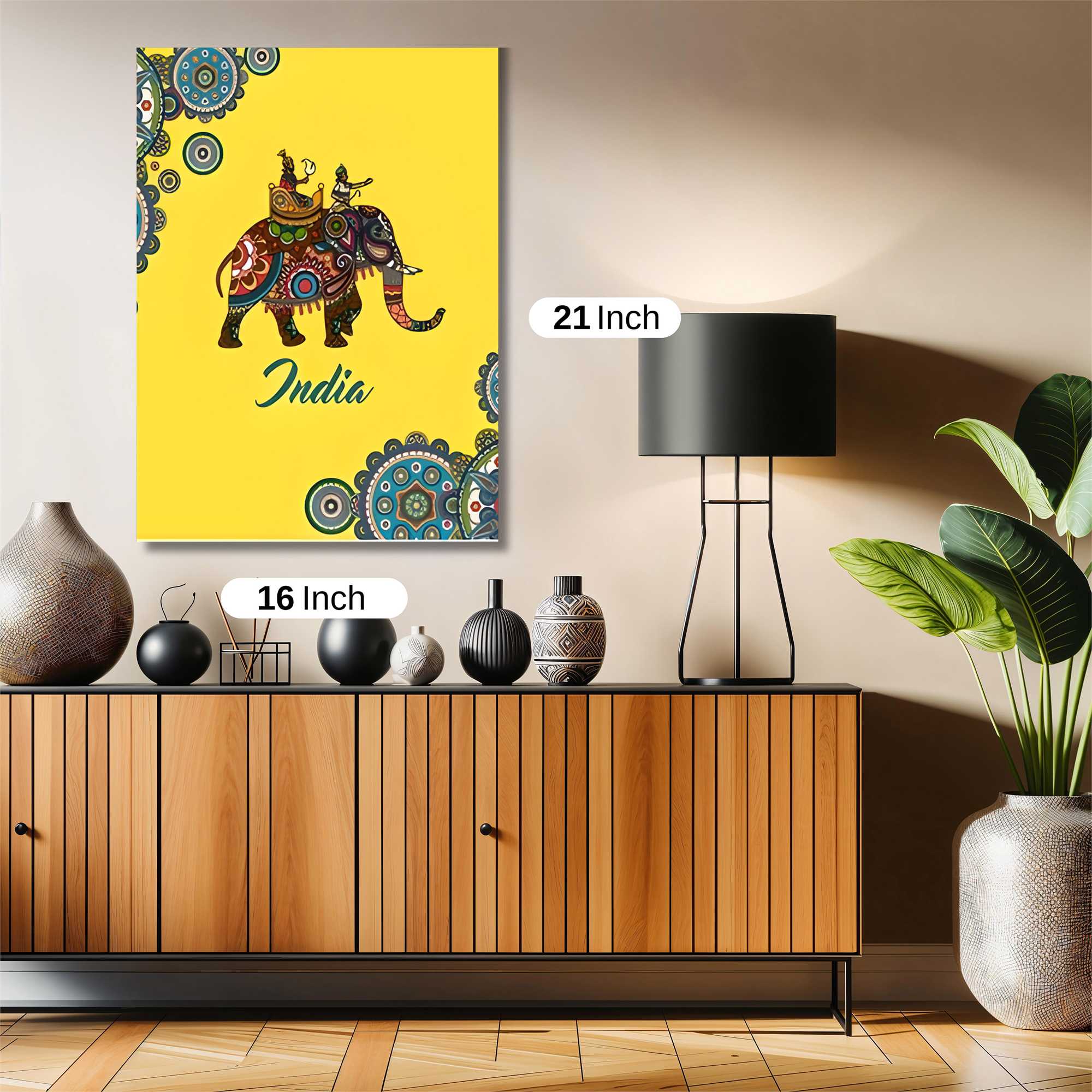 India Vibrant Safe Wall Magnetic / M