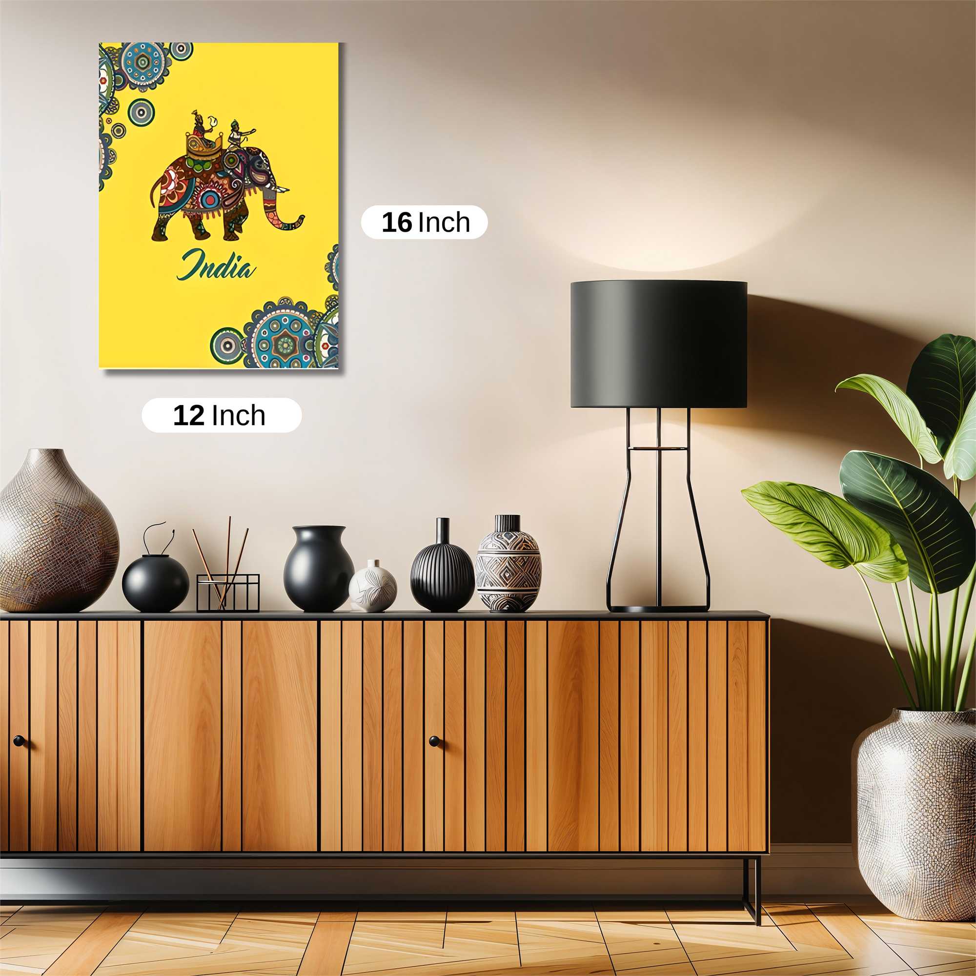 India Vibrant Safe Wall Magnetic / M