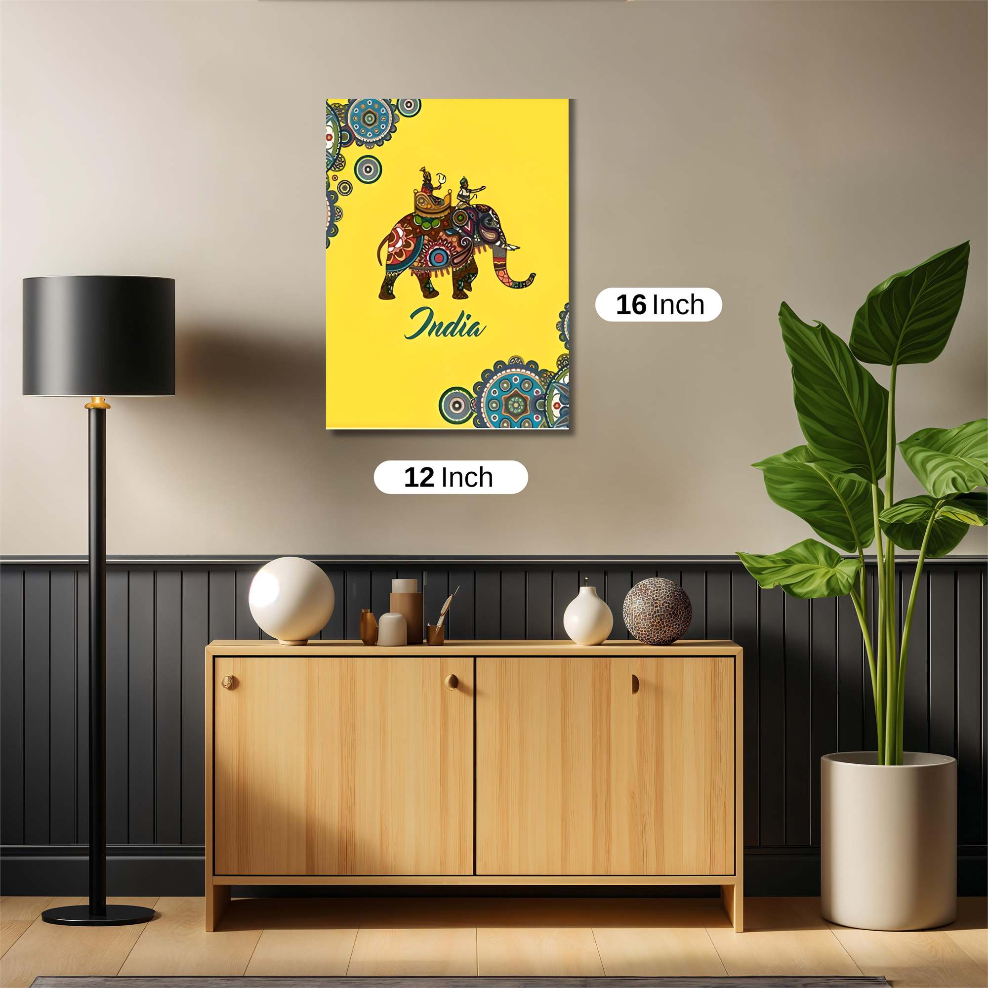India Vibrant Safe Wall Magnetic / M
