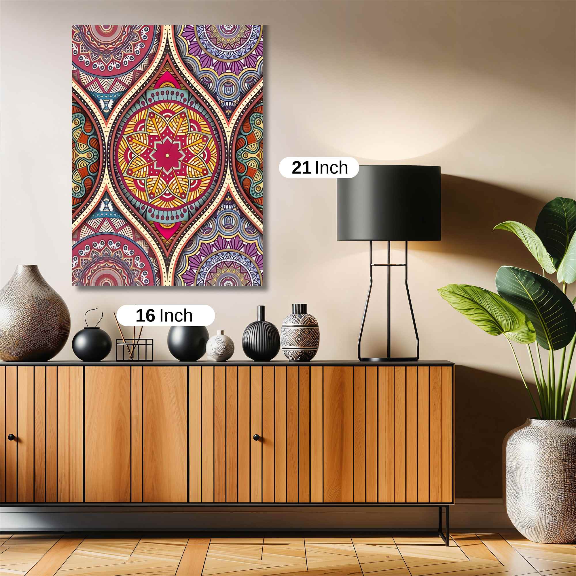 Mandala Bliss Safe Wall Magnetic / M
