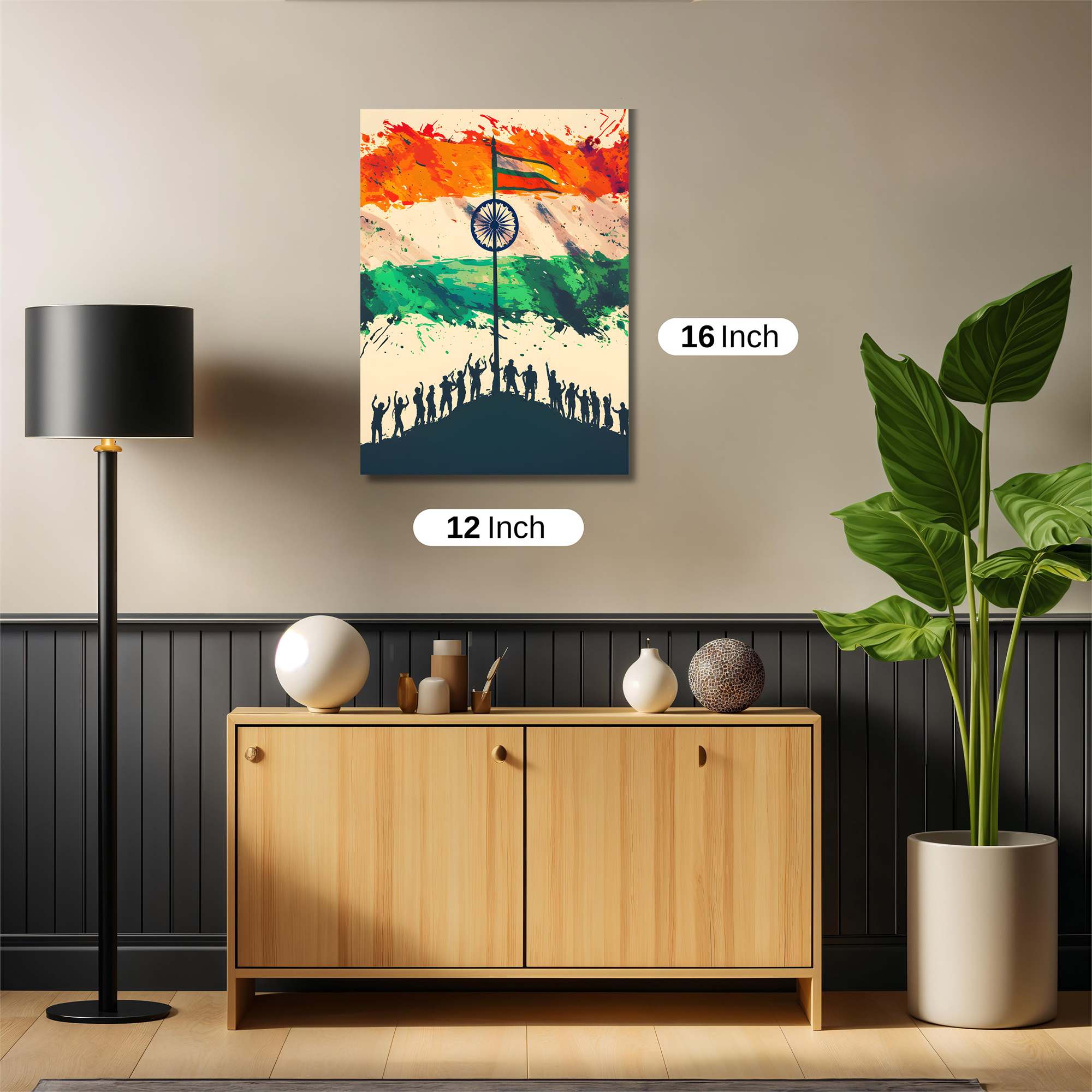 Tricolor Triumph Safe Wall Magnetic / M