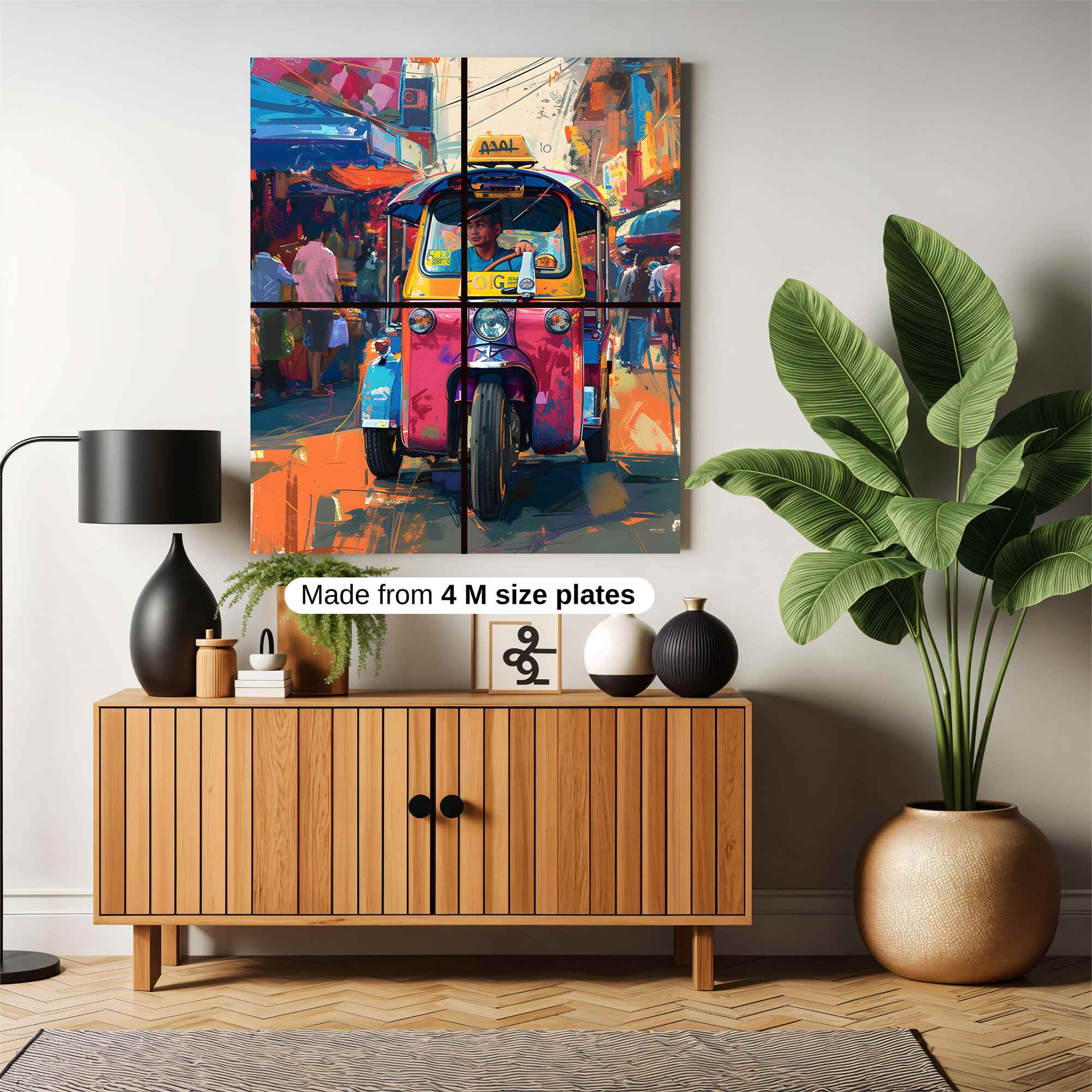 TukTuk Vibrance Safe Wall Magnetic / M