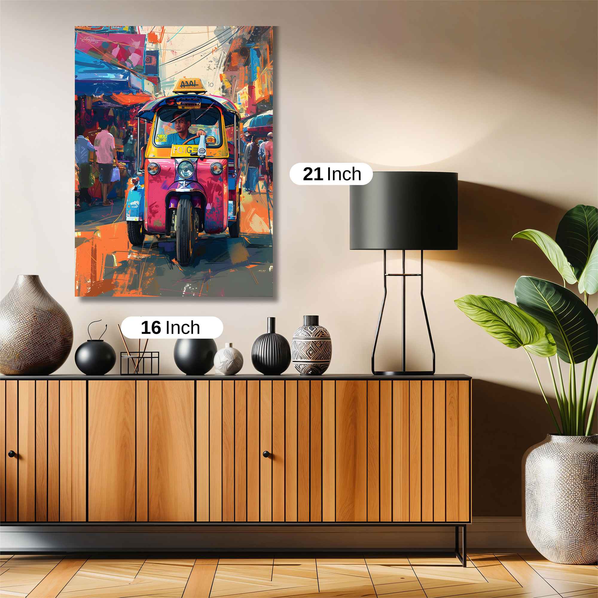 TukTuk Vibrance Safe Wall Magnetic / M