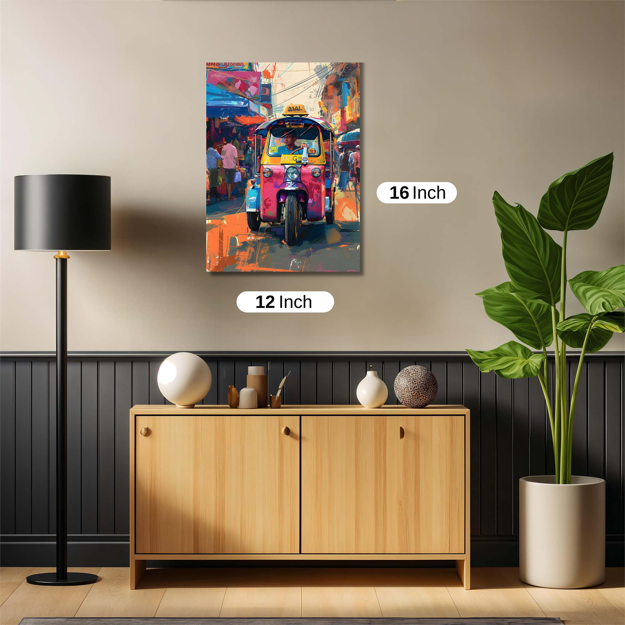 TukTuk Vibrance Safe Wall Magnetic / M