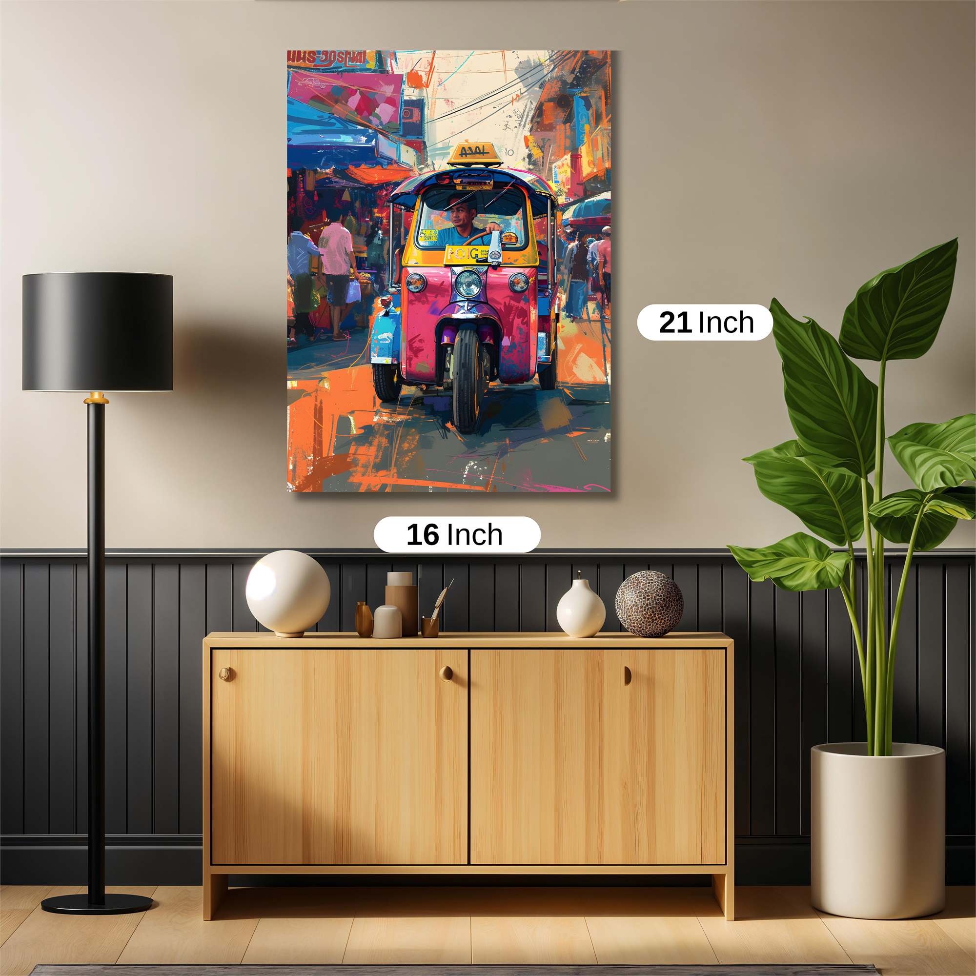 TukTuk Vibrance Safe Wall Magnetic / M