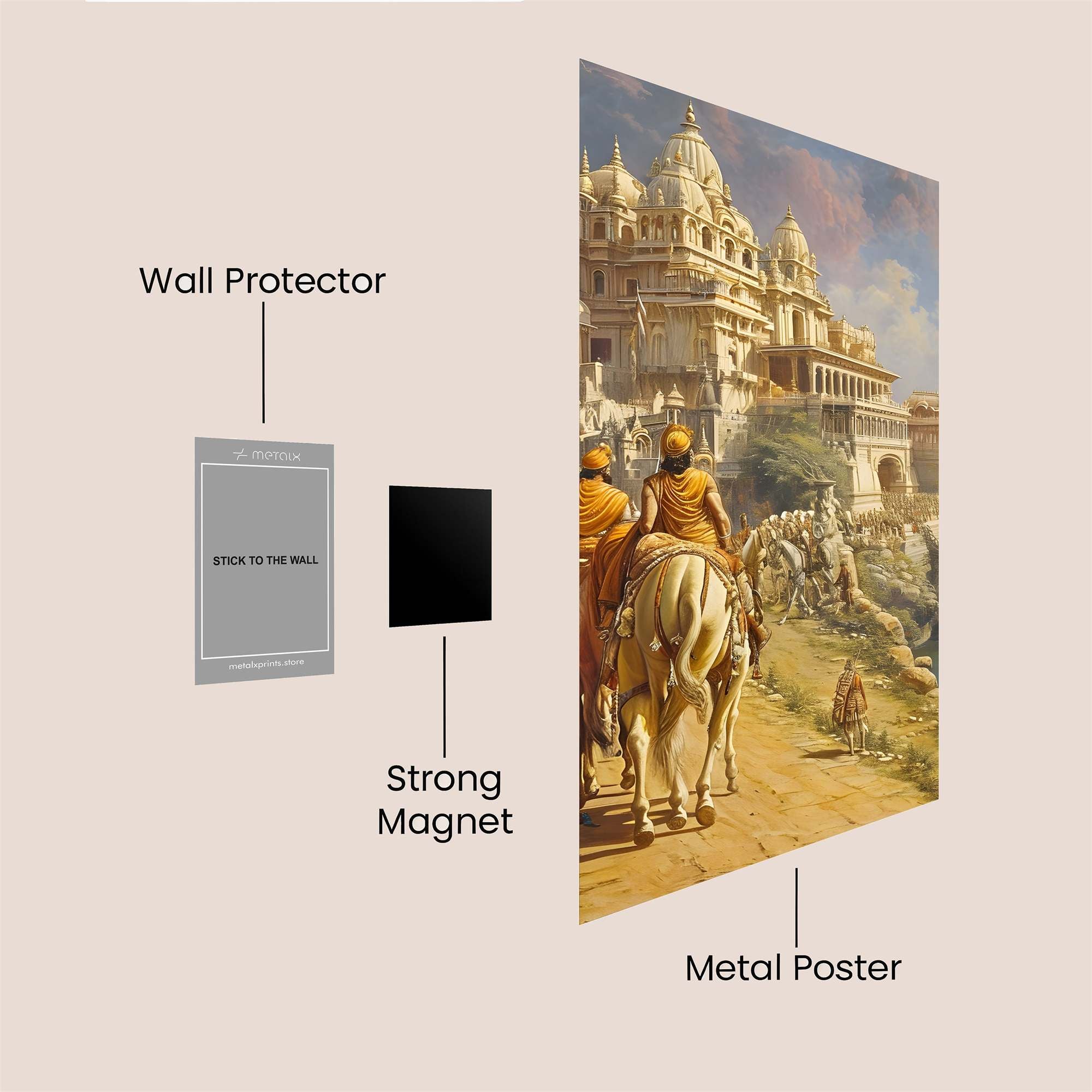 Royal Procession Safe Wall Magnetic / M
