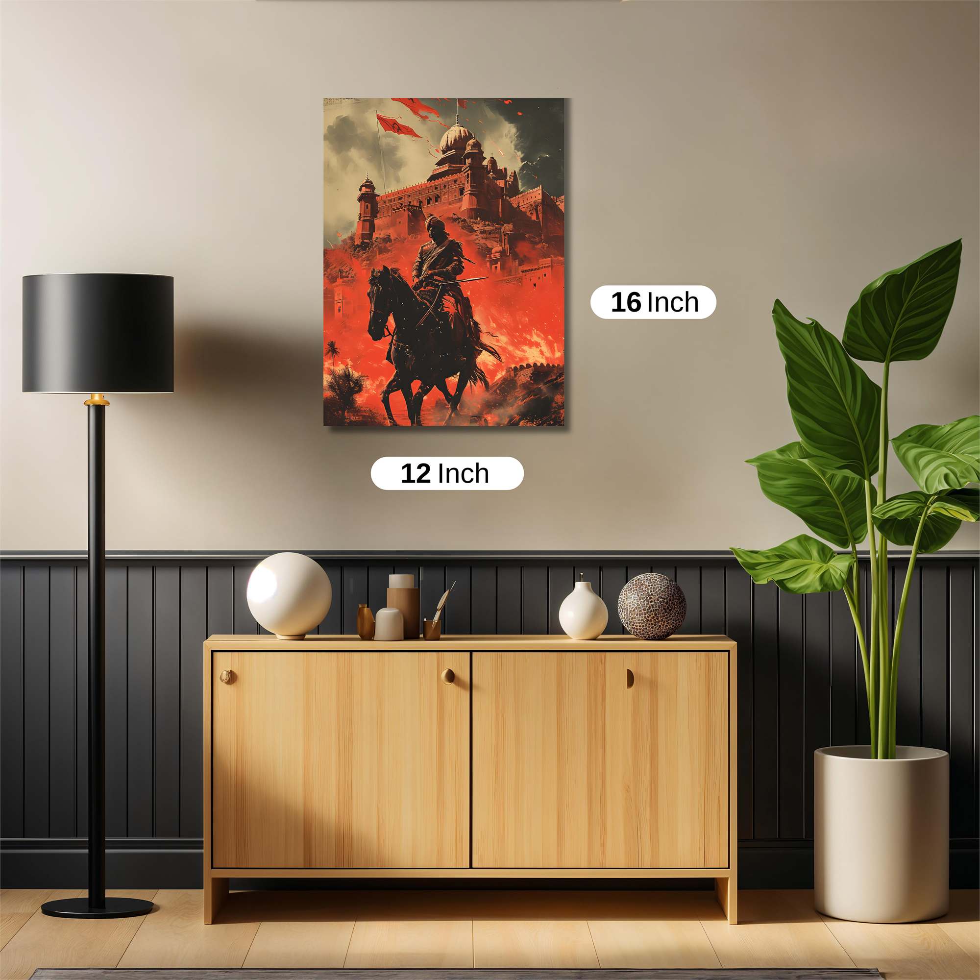 Warrior Blaze Safe Wall Magnetic / M