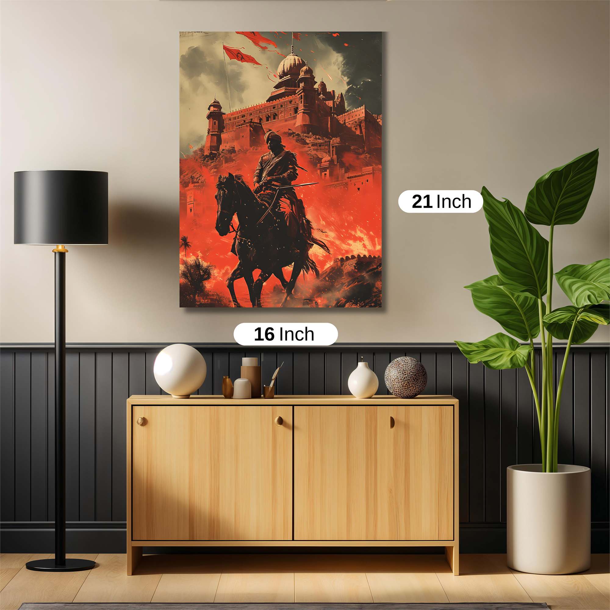 Warrior Blaze Safe Wall Magnetic / M